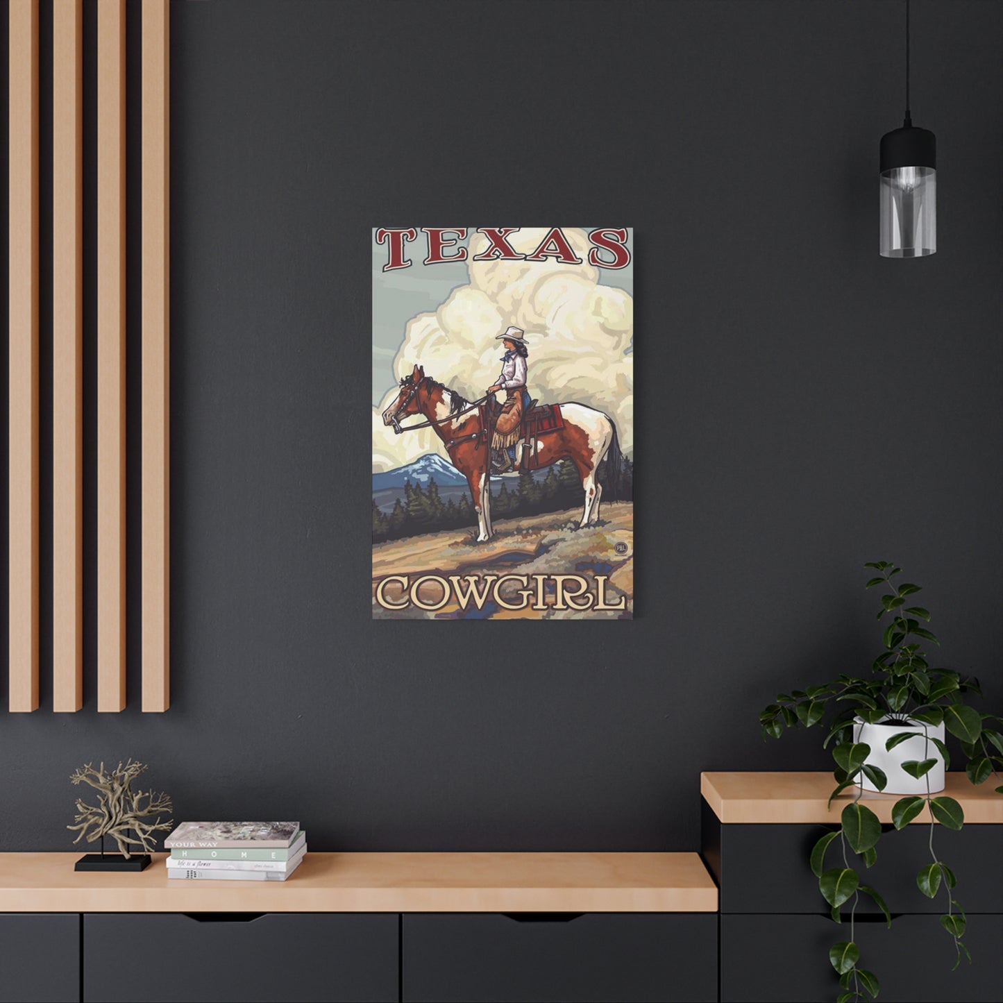 Texas Cowgirl Wall Art & Canvas Prints