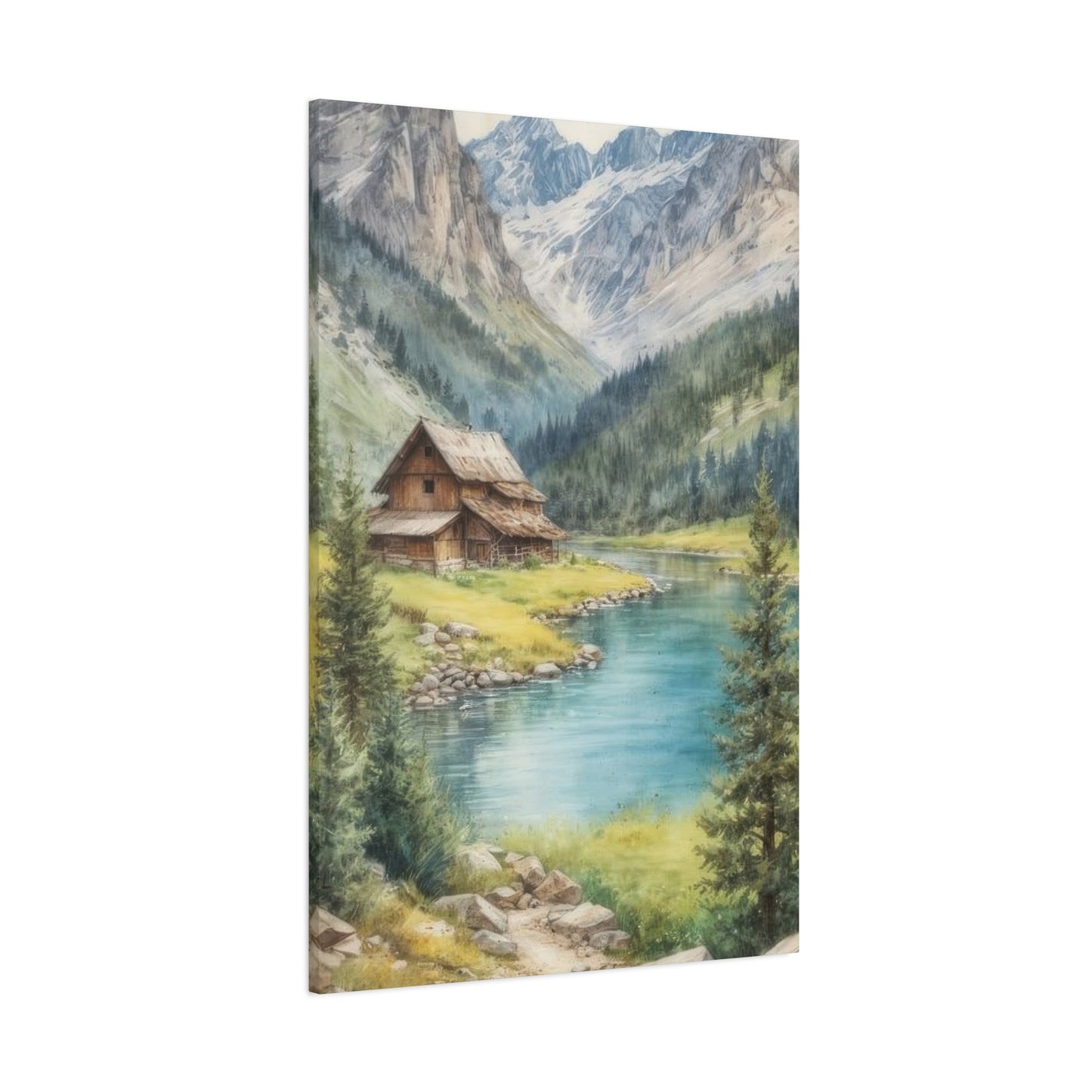 Lake Countryside Wall Art & Canvas Prints