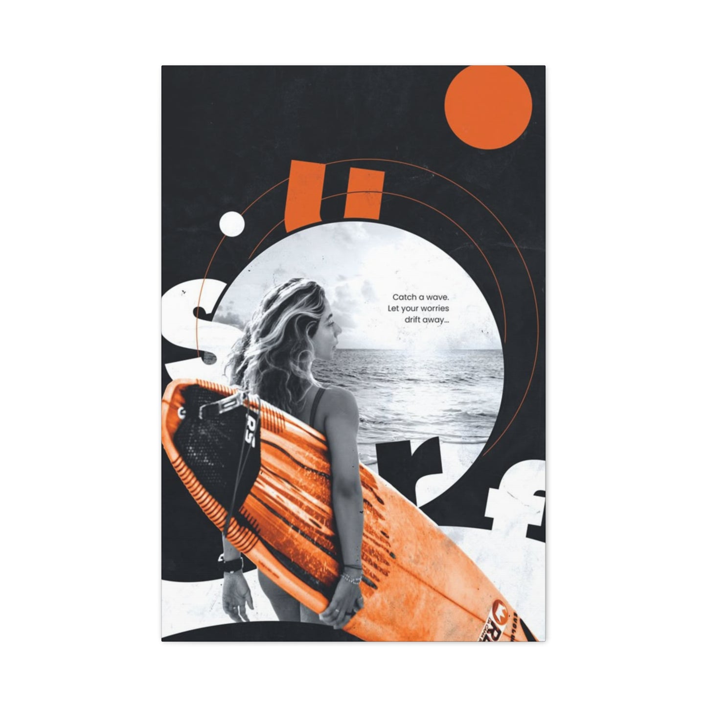Professional Surfing Poster Wall Art & Canvas Prints