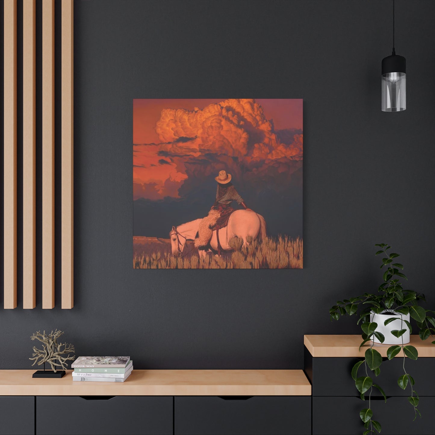 Cowgirls In Sunset Wall Art & Canvas Prints