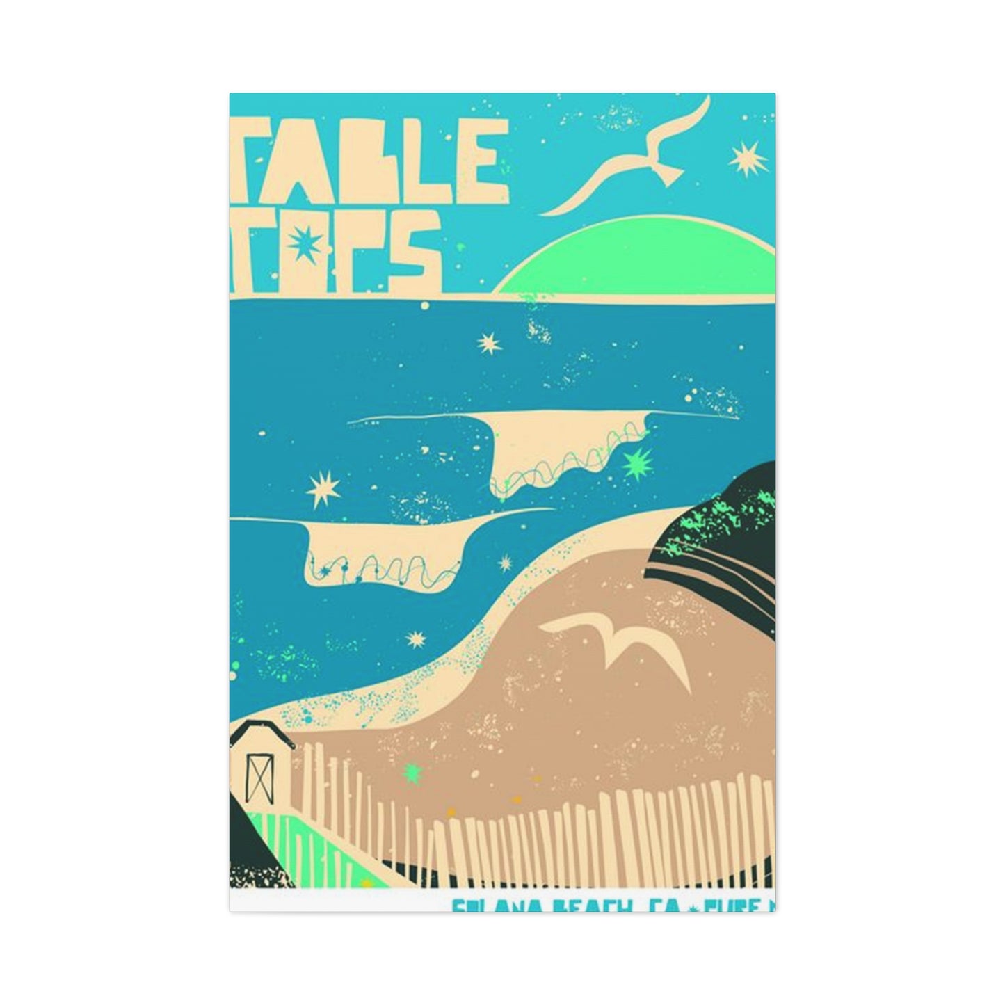 Table Tops Wall Art & Canvas Prints