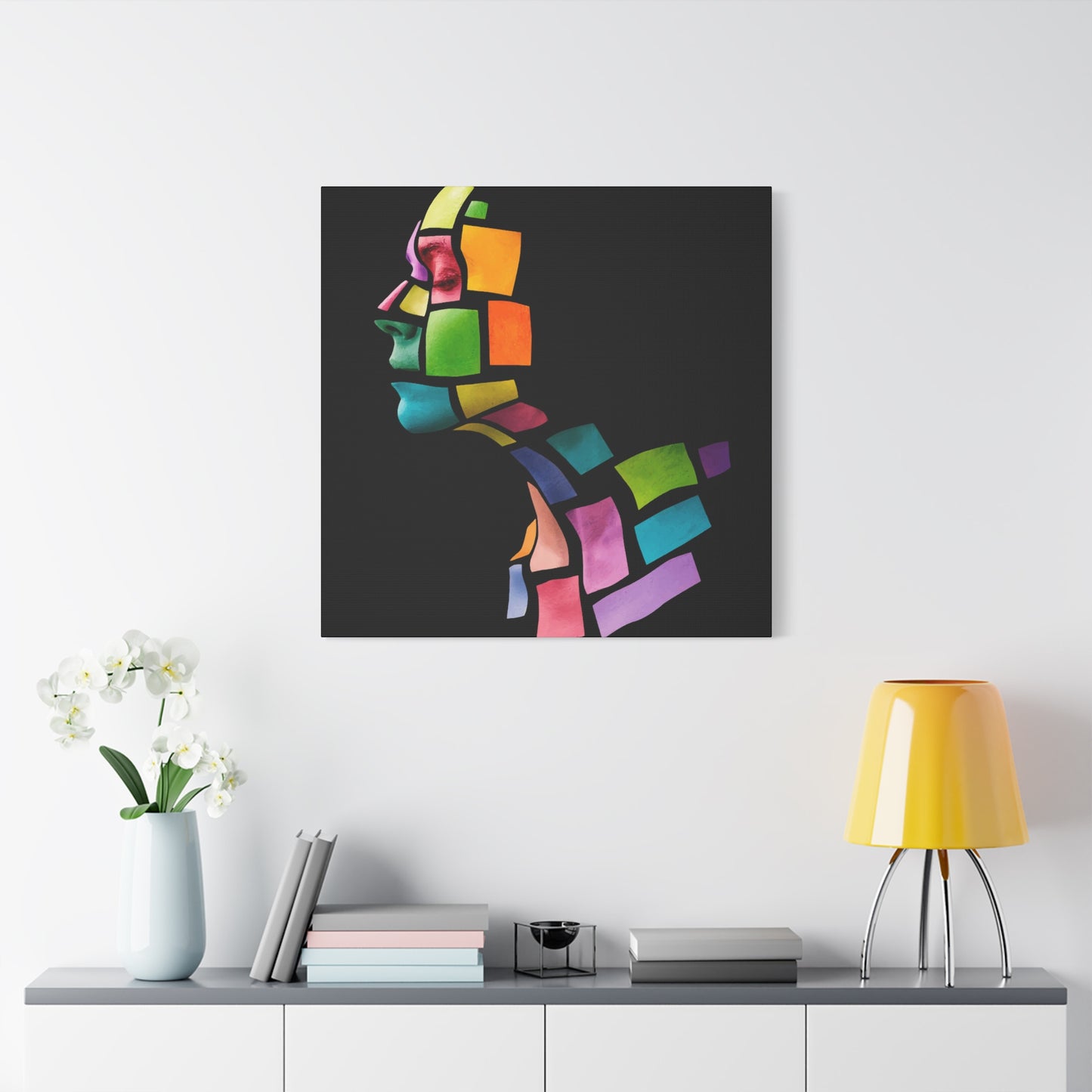 Color Block Wall Art & Canvas Prints