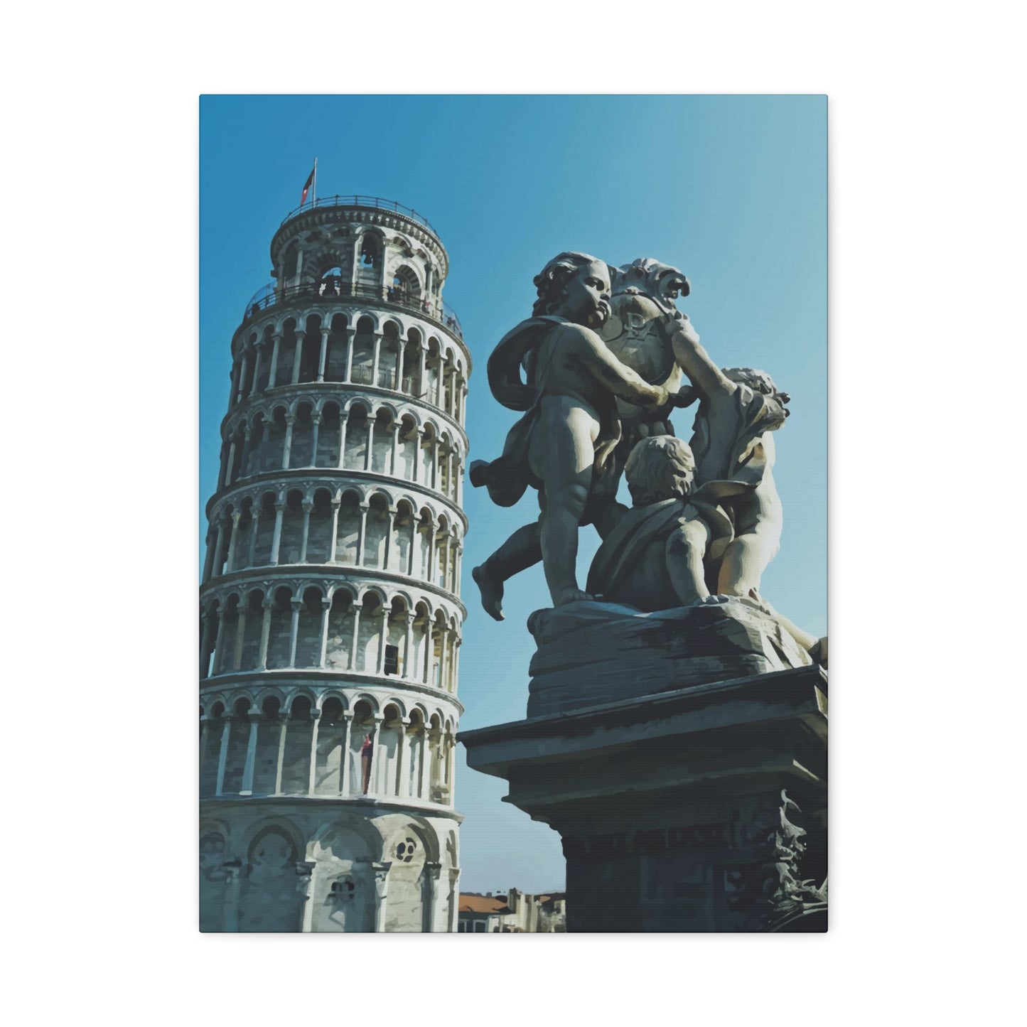 Leaning Tower of Pisa Wall Art & Canvas Prints