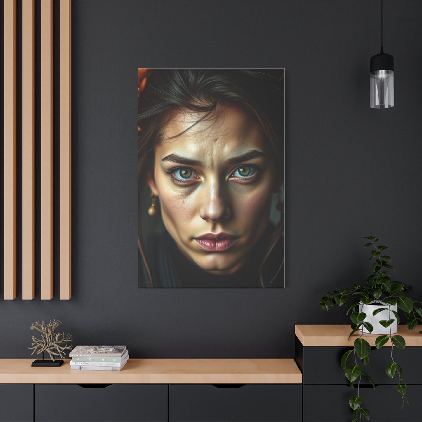 Vision Abstract Figure & People Art Art Wall Art & Canvas Print