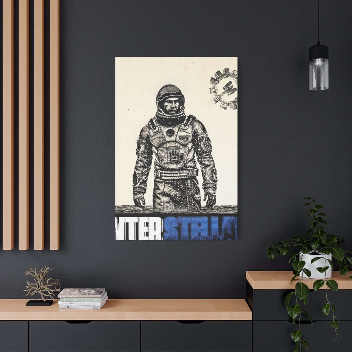 Interstellar Movie Poster Wall Art & Canvas Prints