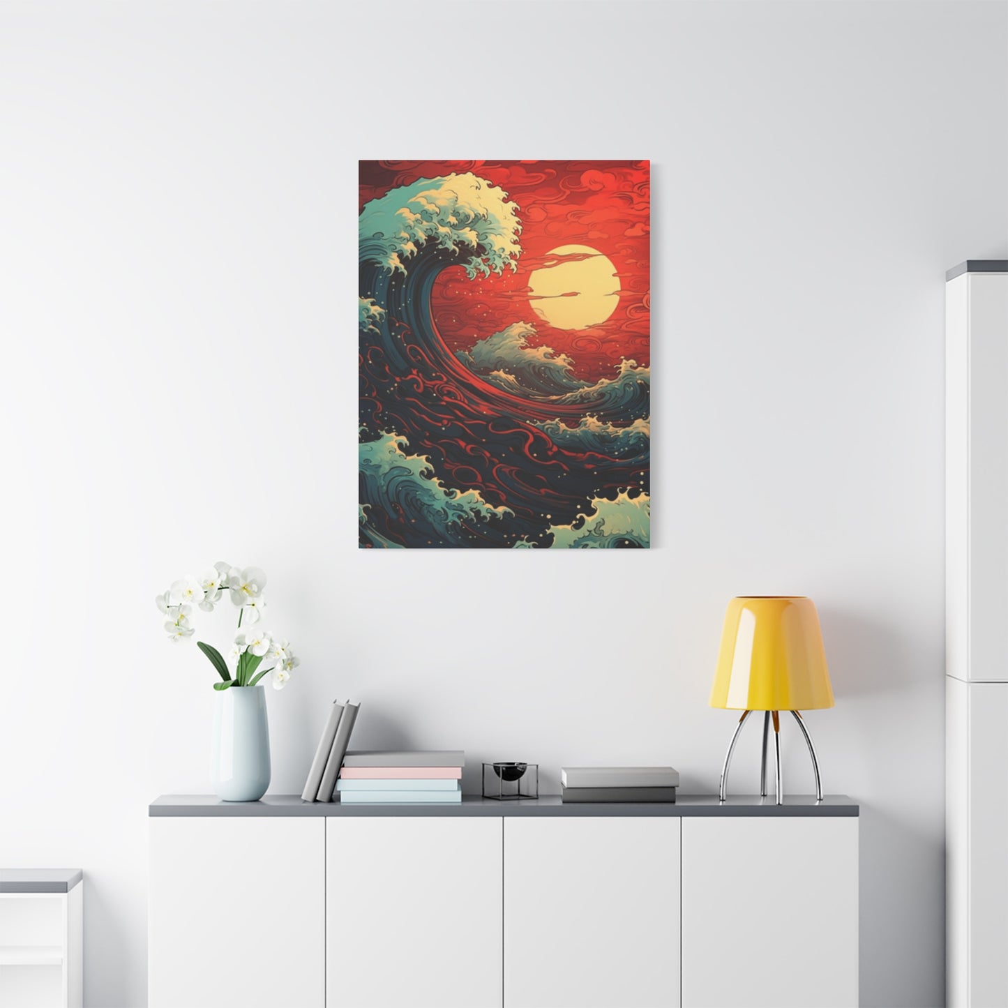 Vintage Waves Wall Art & Canvas Prints