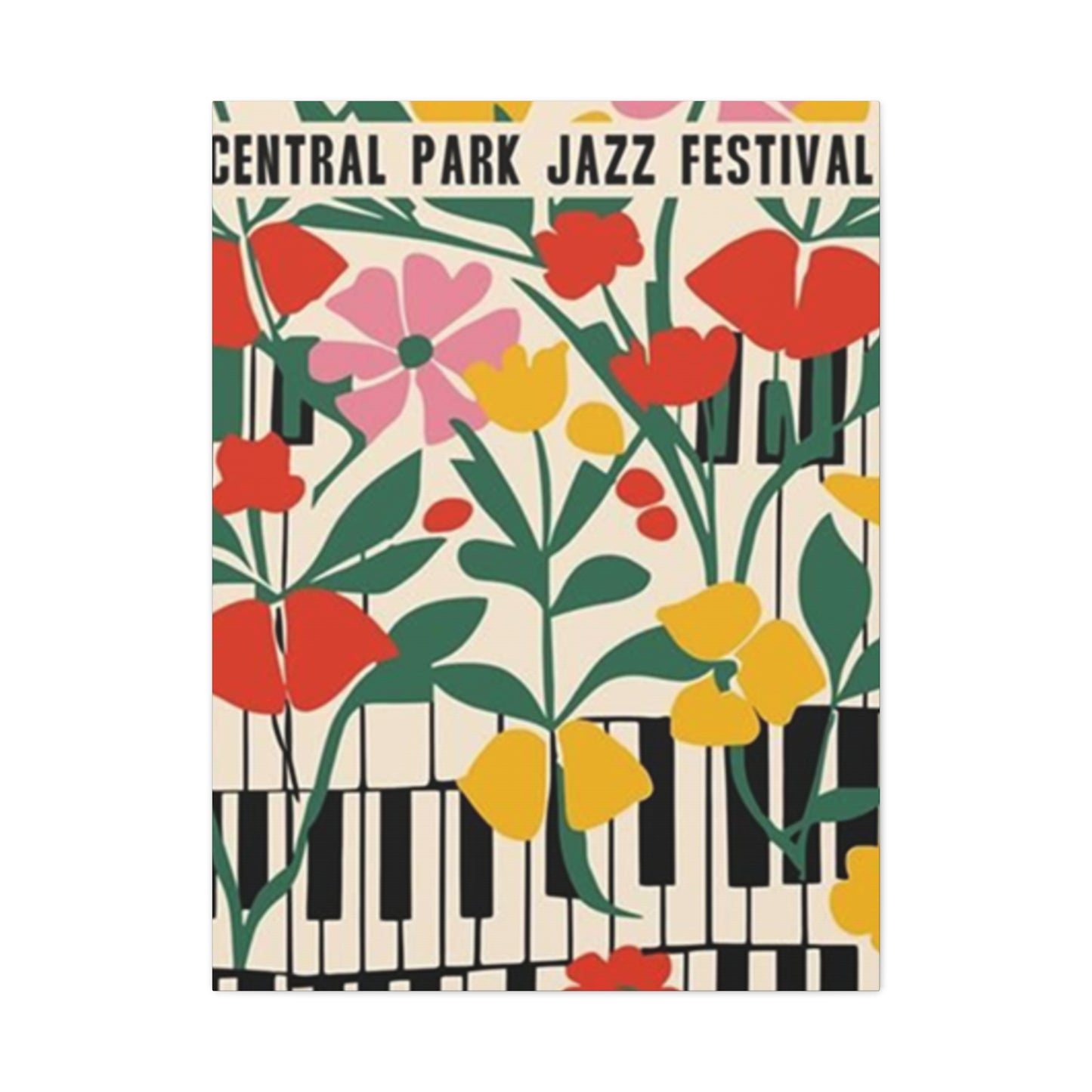 Central Park Jazz Festival Wall Art & Canvas Prints