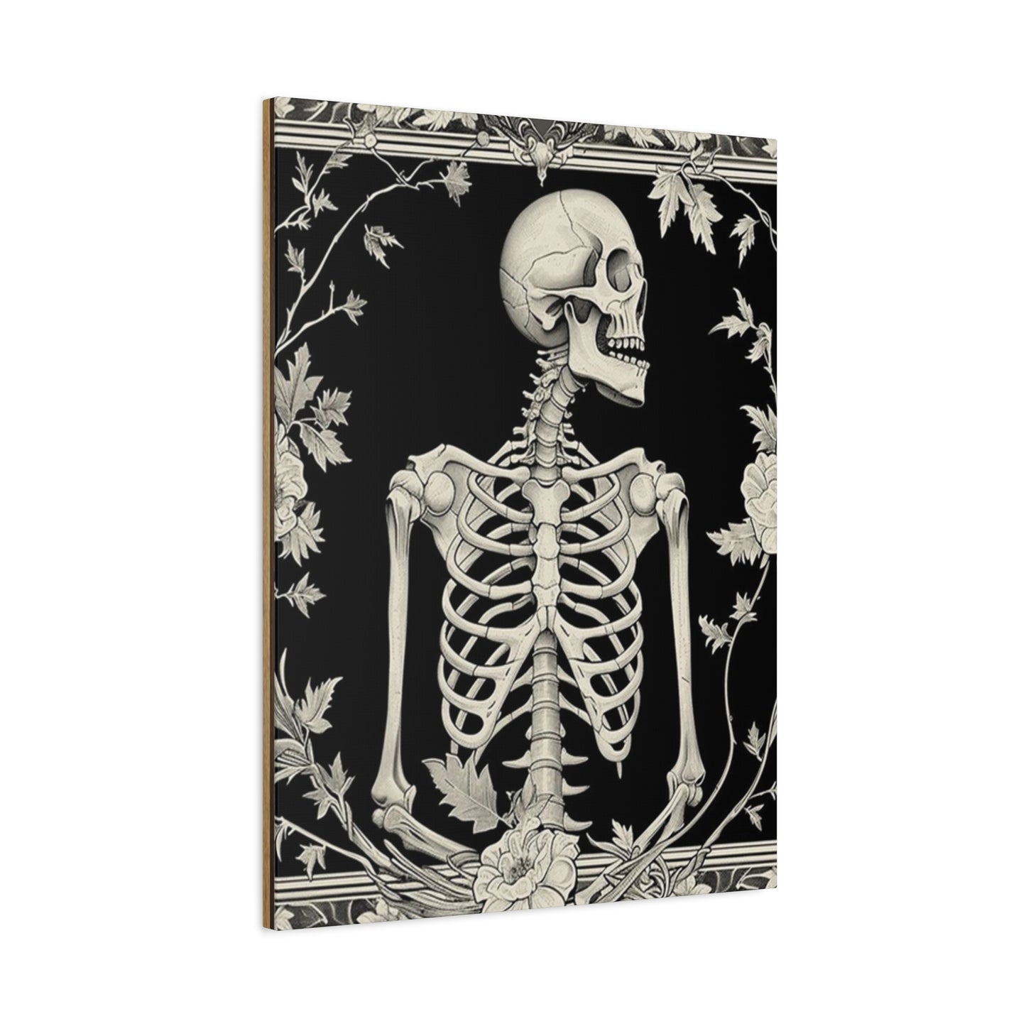 White Skeleton Poster Wall Art & Canvas Prints