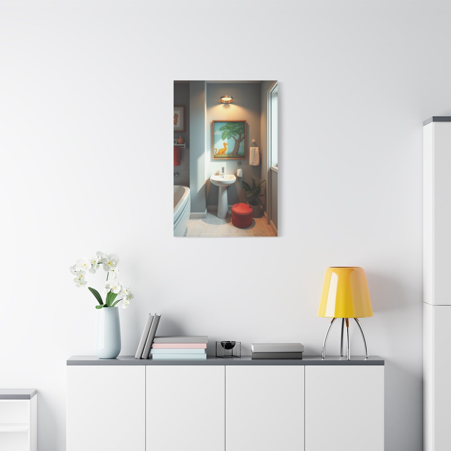 Kid’s Bathroom Art Canvas Art 3 Wall Art & Canvas Print
