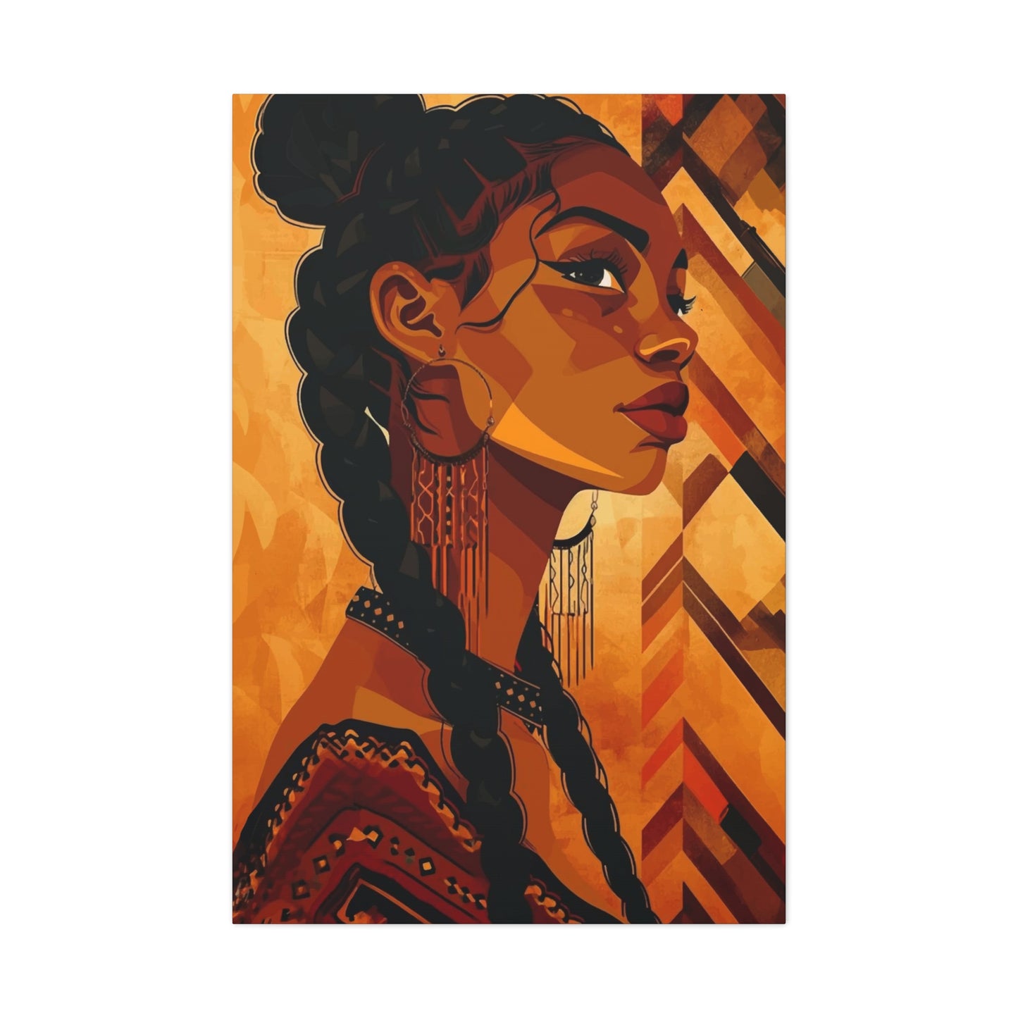 African Woman Wall Art & Canvas Prints
