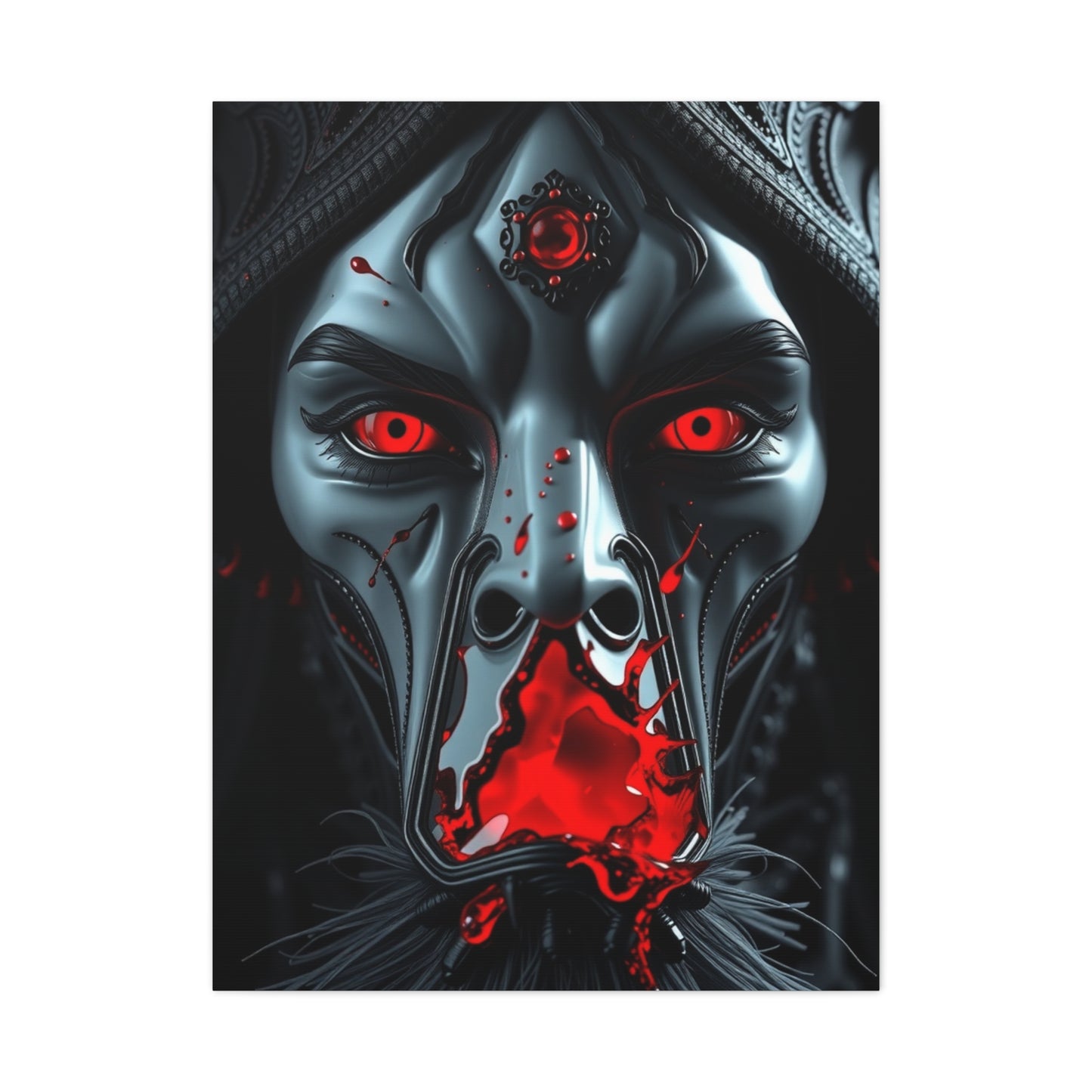 Collection Black, White & Red Art Wall Art & Canvas Print
