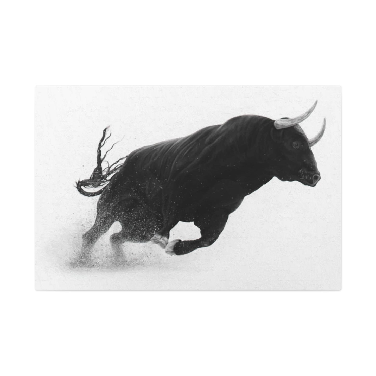 Black Bull Wall Art & Canvas Prints