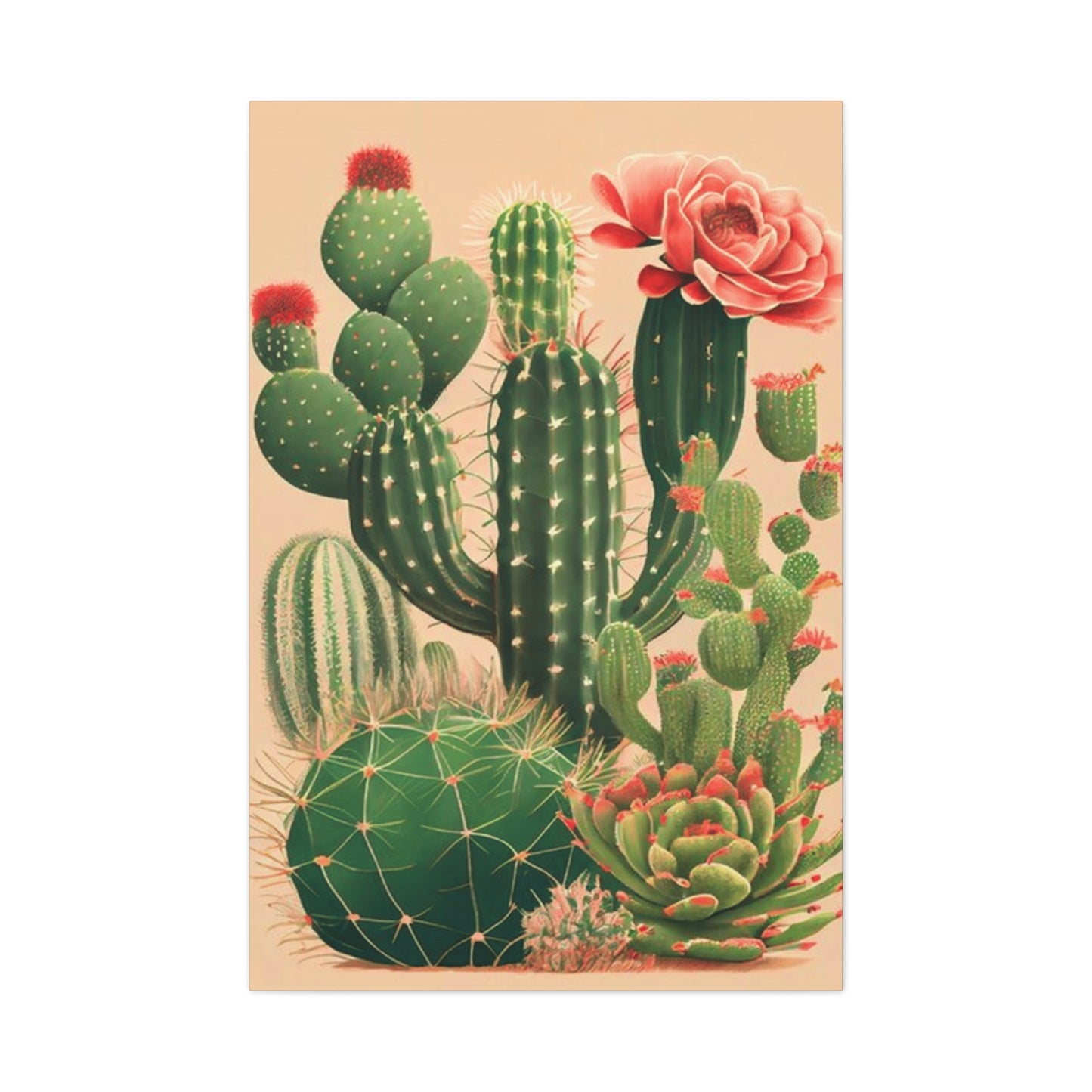Cacti and Cacti Flowers Wall Art & Canvas Prints
