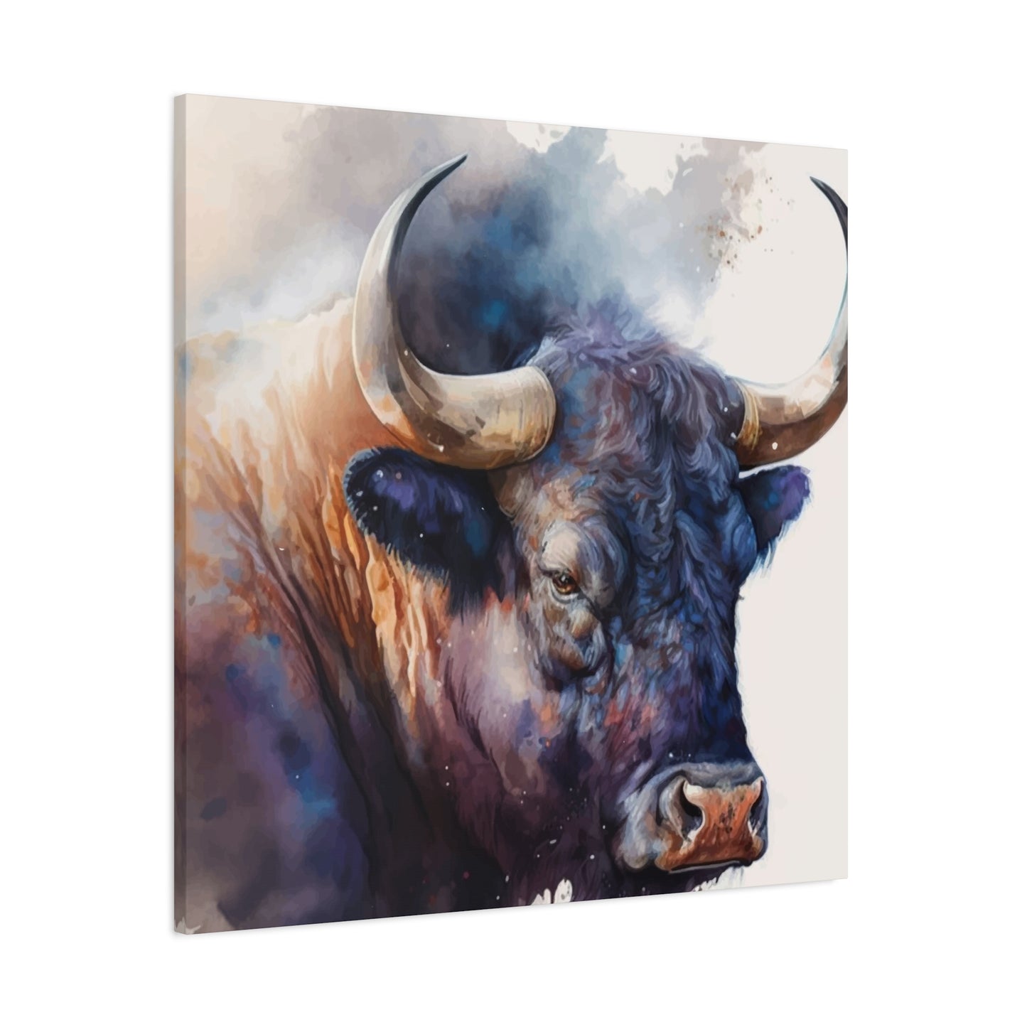 Old Bull Wall Art & Canvas Prints