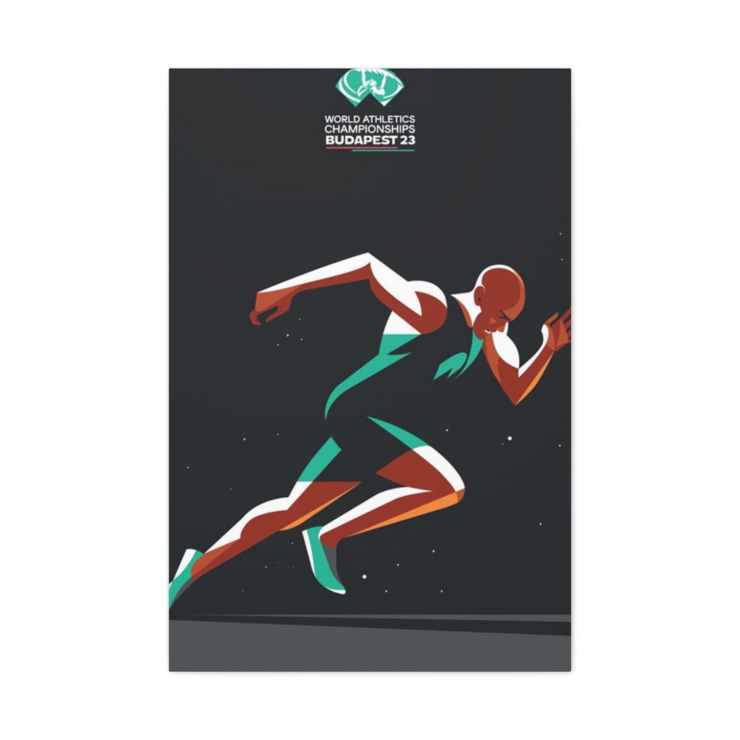 World Athletics Championship Poster Wall Art & Canvas Prints