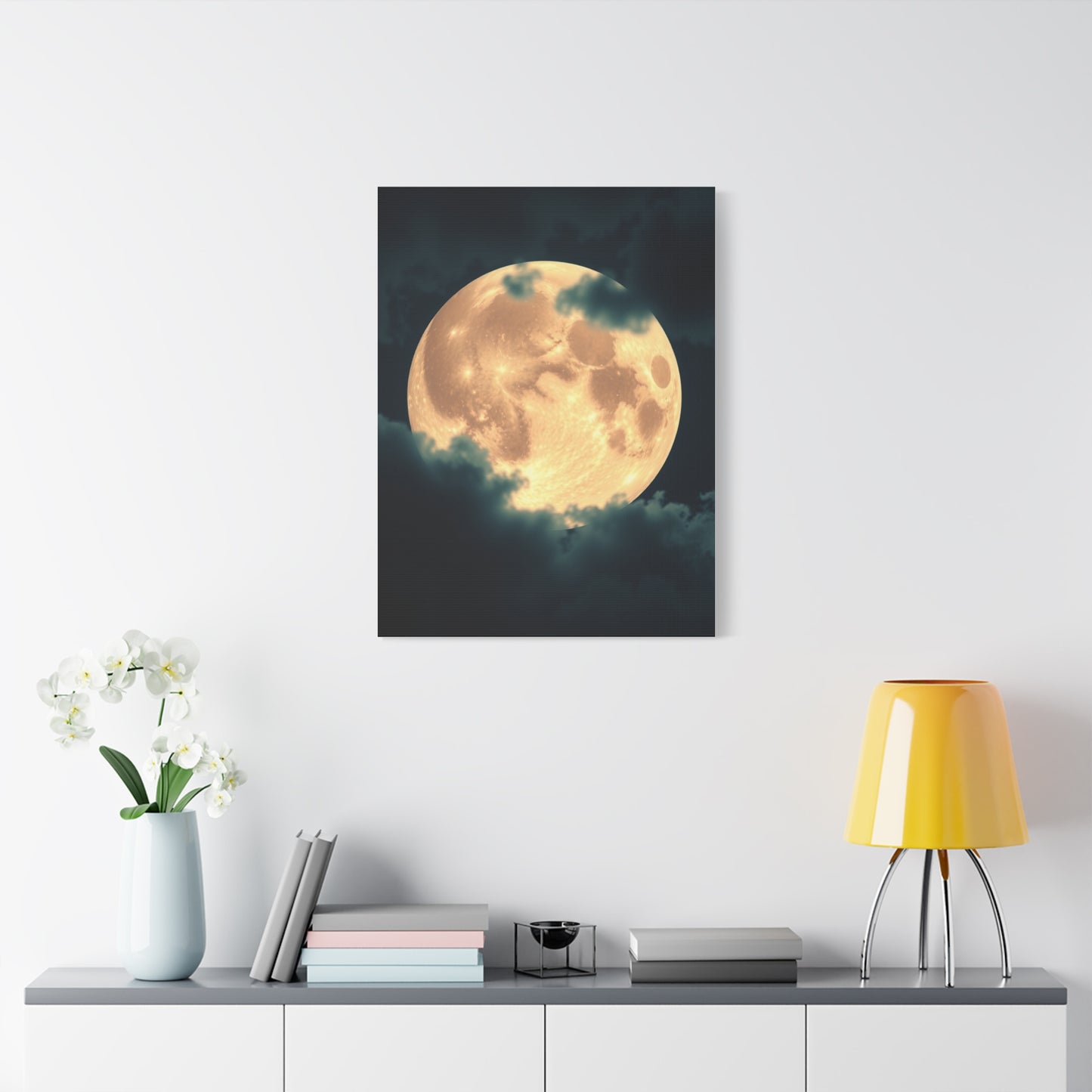 Full Moon Art Refined Canvas Wall Art & Canvas Print