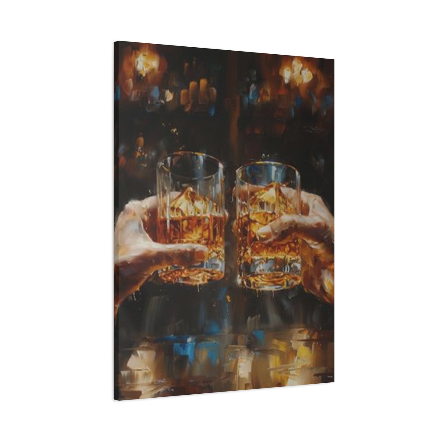 Whiskey Cheers Wall Art & Canvas Prints