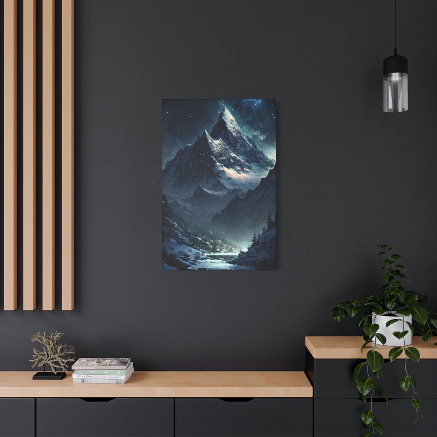 Dark Mountains Wall Art & Canvas Prints
