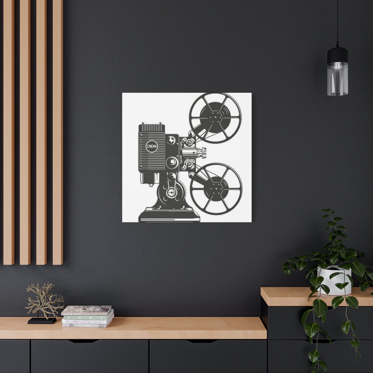 Old Cinema Camera Wall Art & Canvas Prints