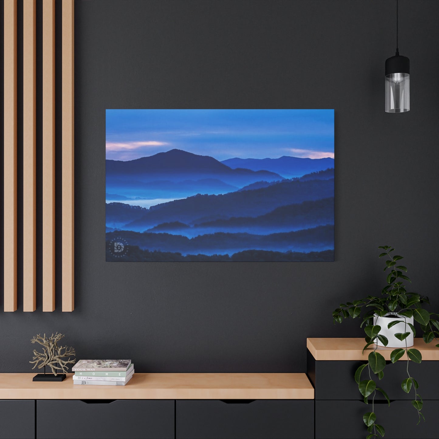 Blue Sky and Ridge Wall Art & Canvas Prints