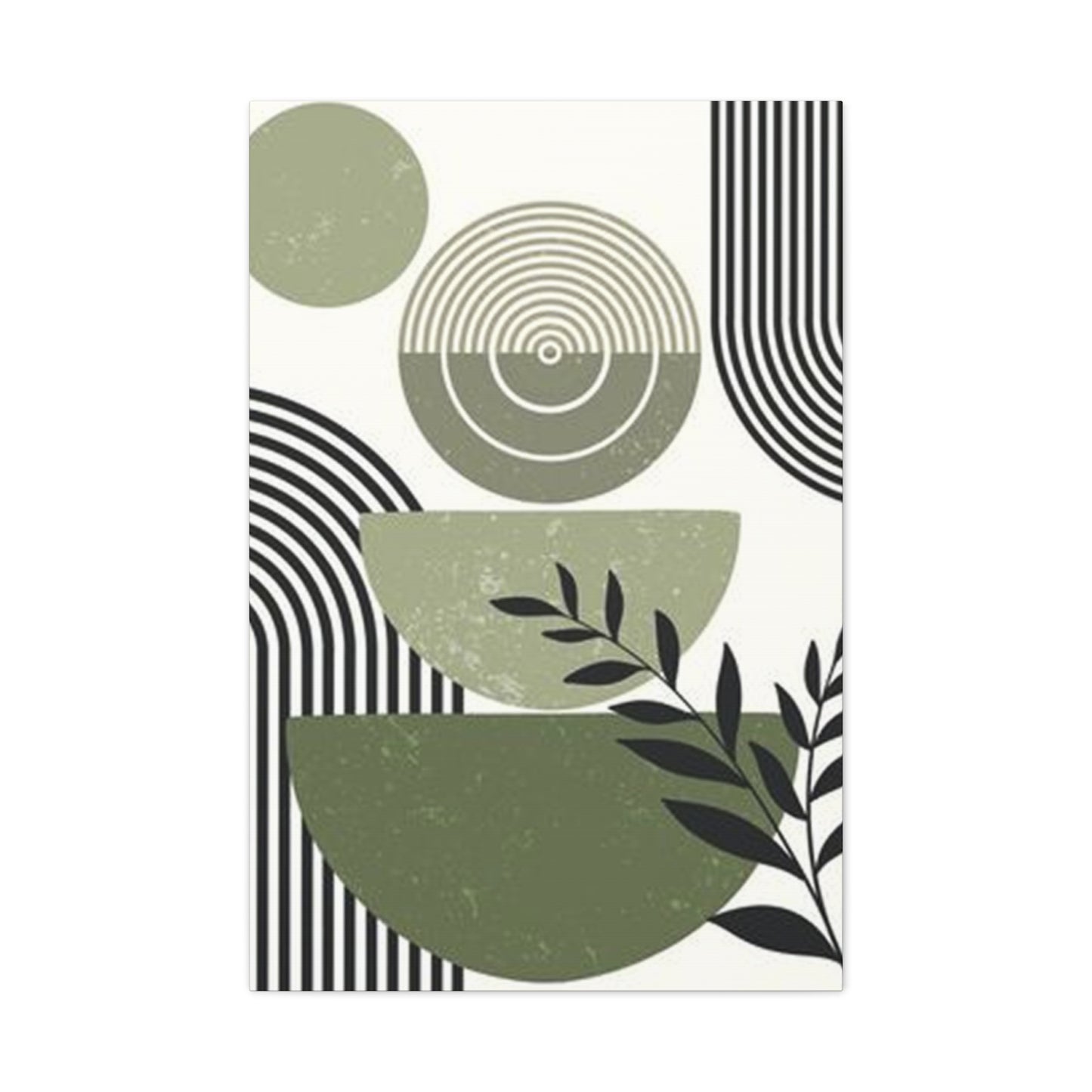 Abstract Shapes Painting Wall Art & Canvas Prints
