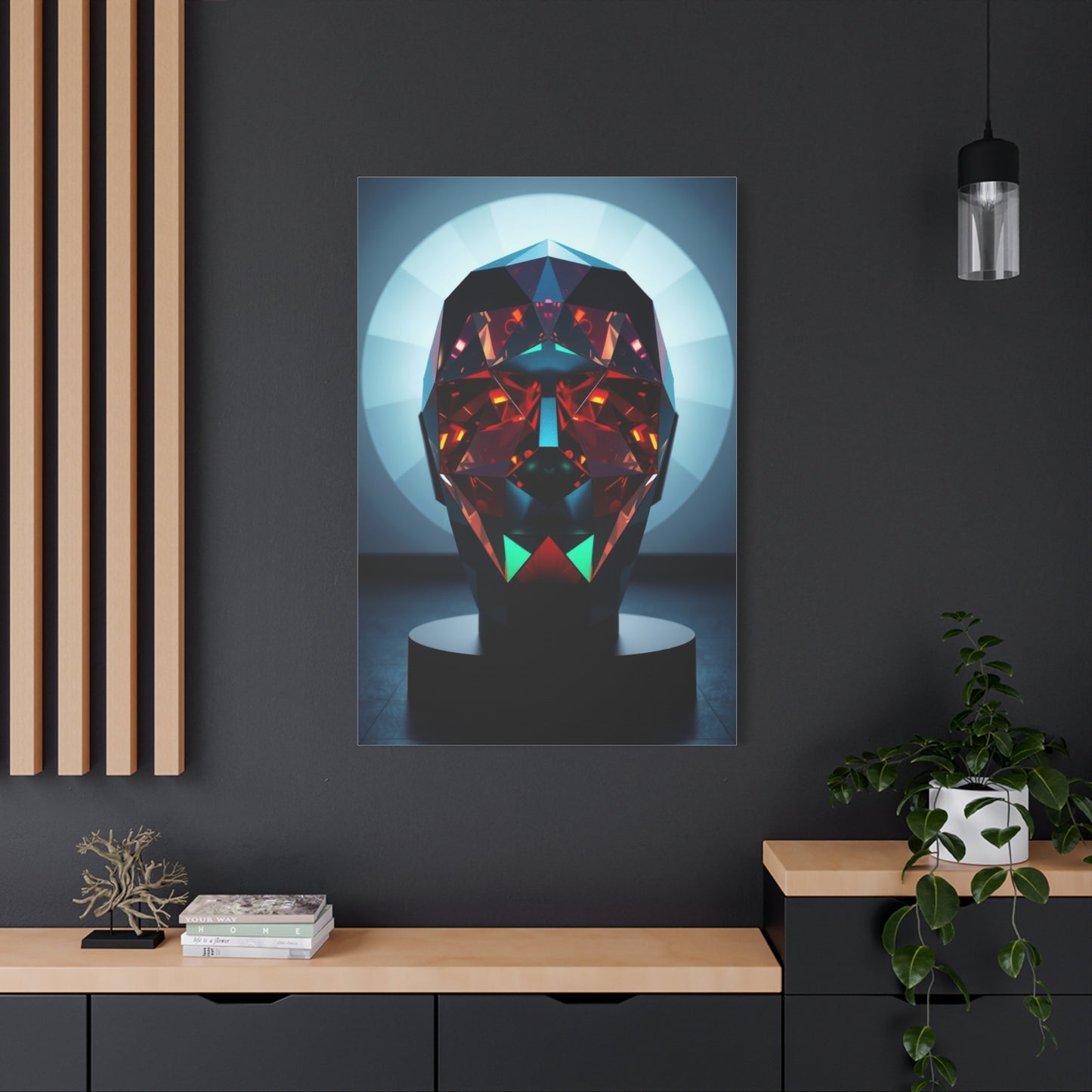 Harmonious Geometric Expression Wall Art & Canvas Print