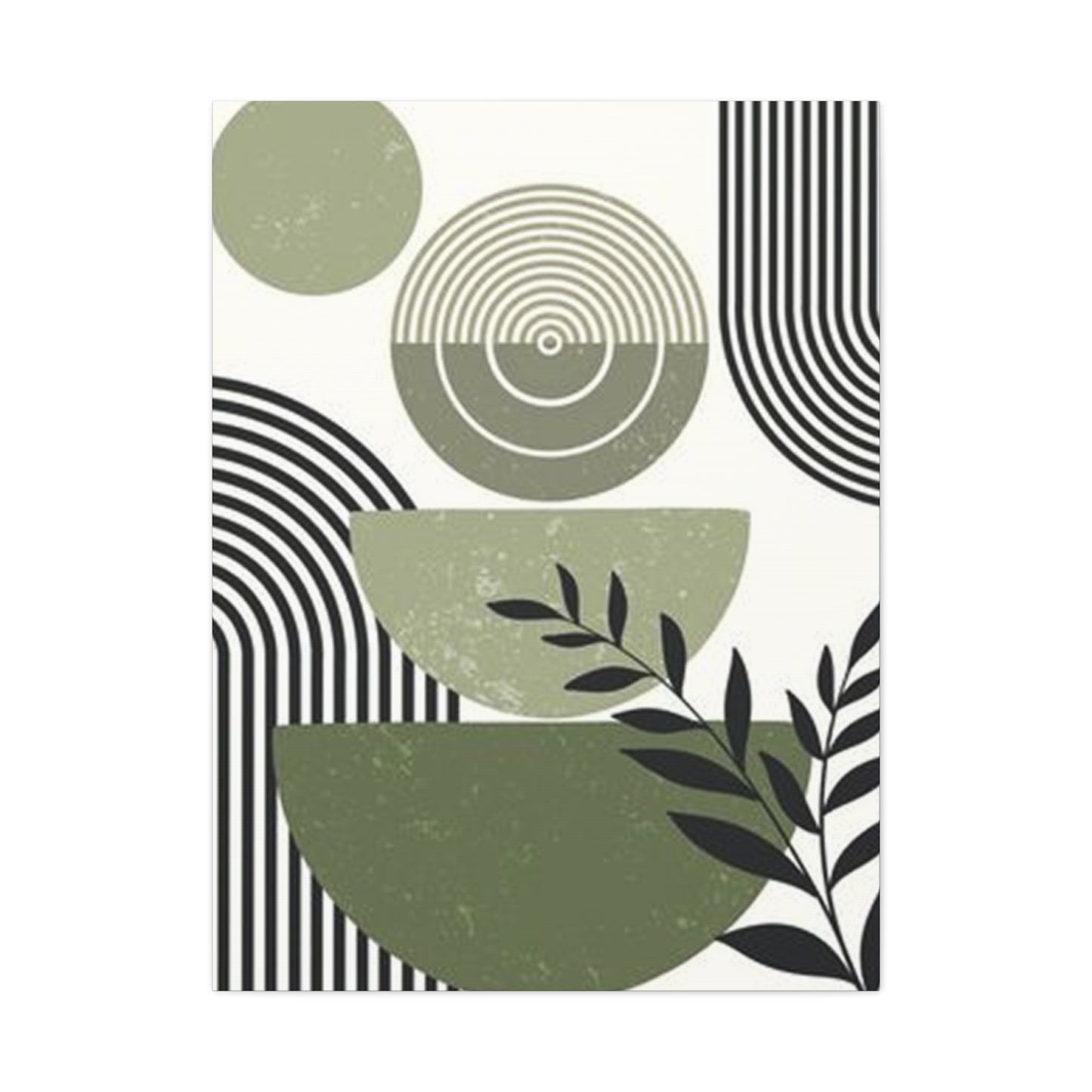 Abstract Shapes Painting Wall Art & Canvas Prints