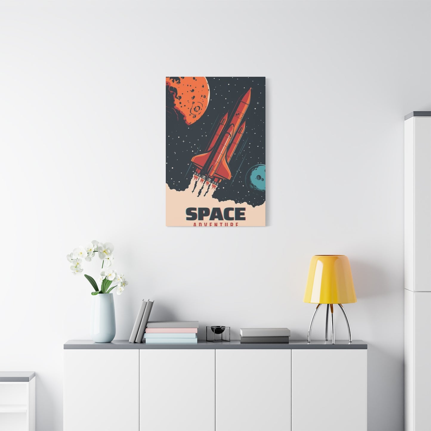 Space Adventure Poster Wall Art & Canvas Prints