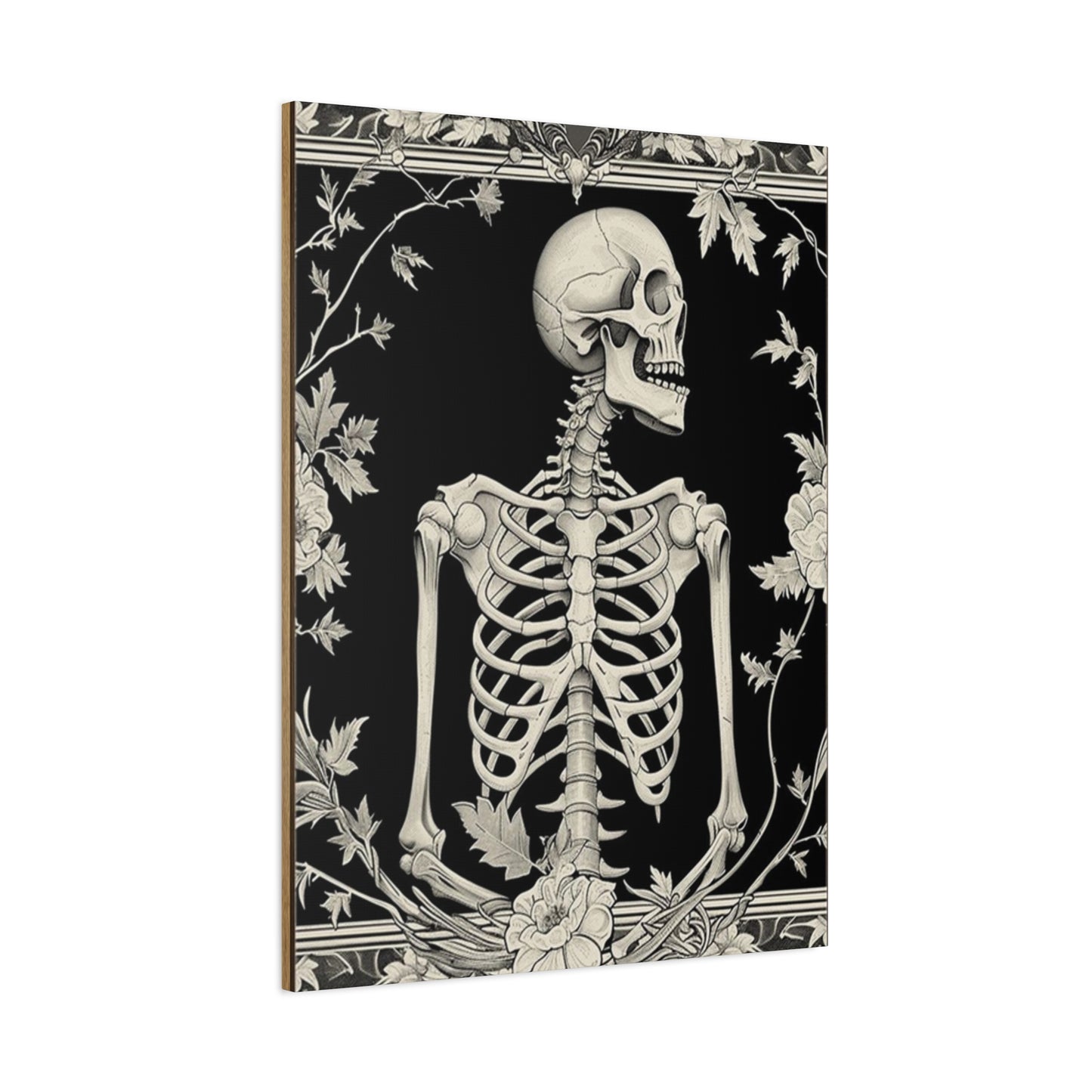 White Skeleton Poster Wall Art & Canvas Prints