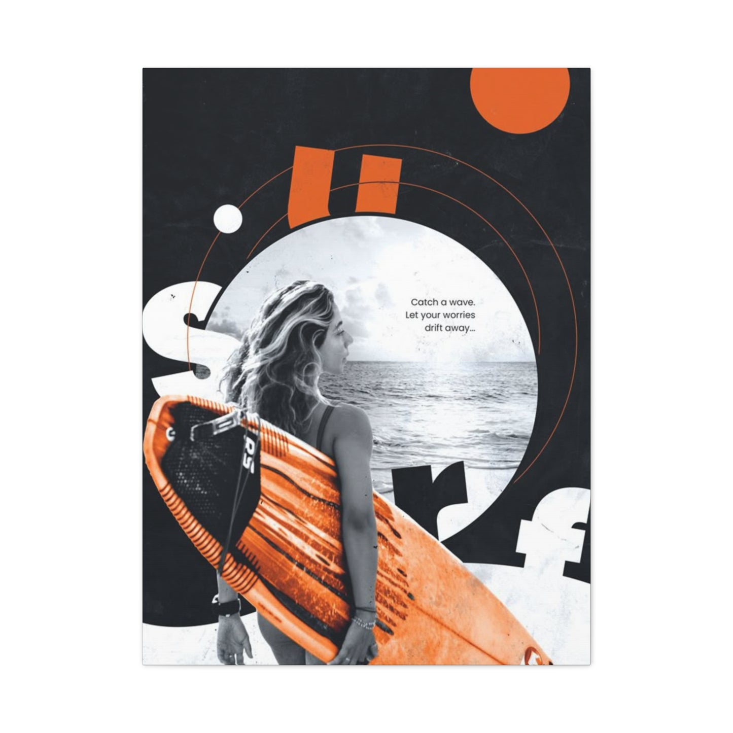 Professional Surfing Poster Wall Art & Canvas Prints