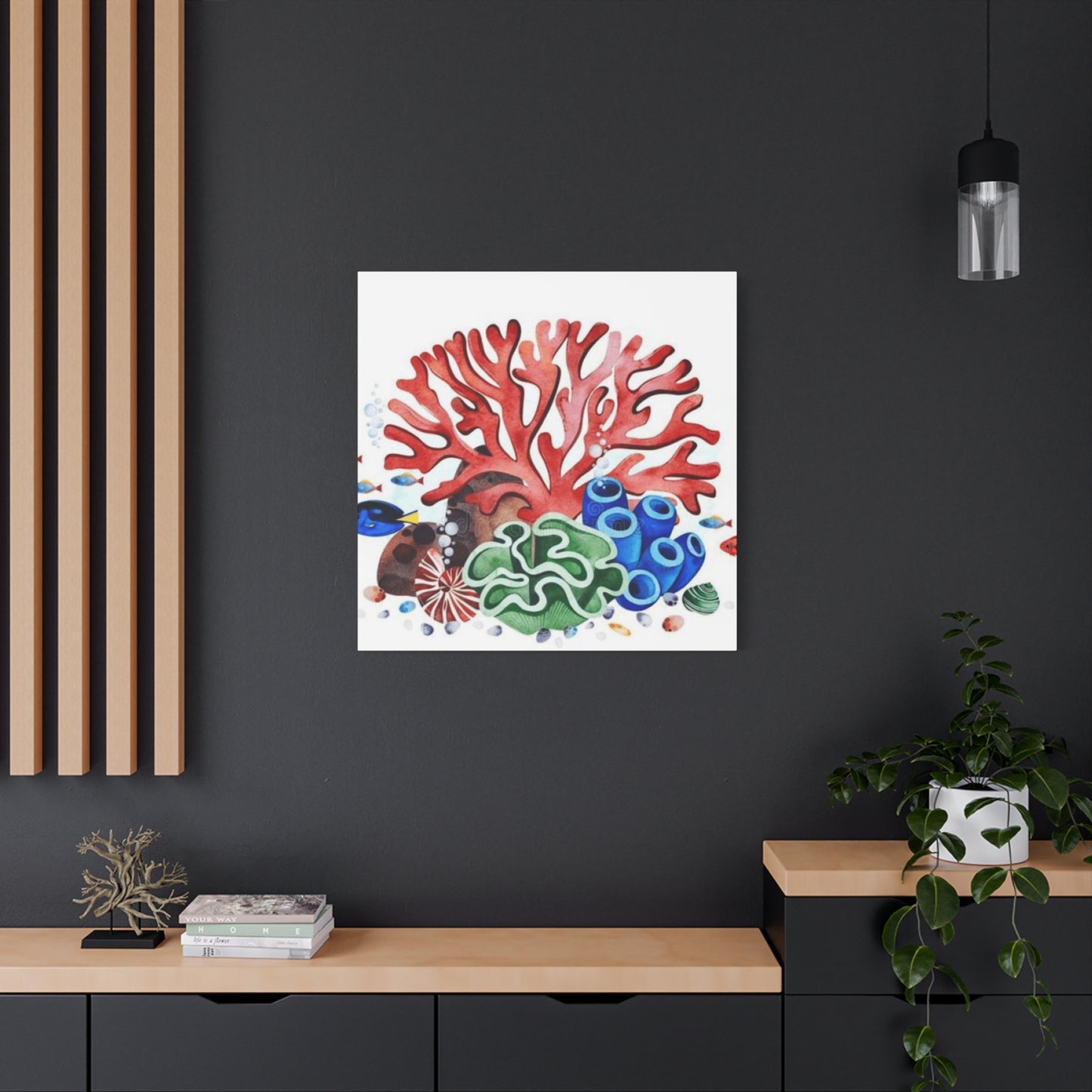 Sea Coral Flowers Wall Art & Canvas Prints