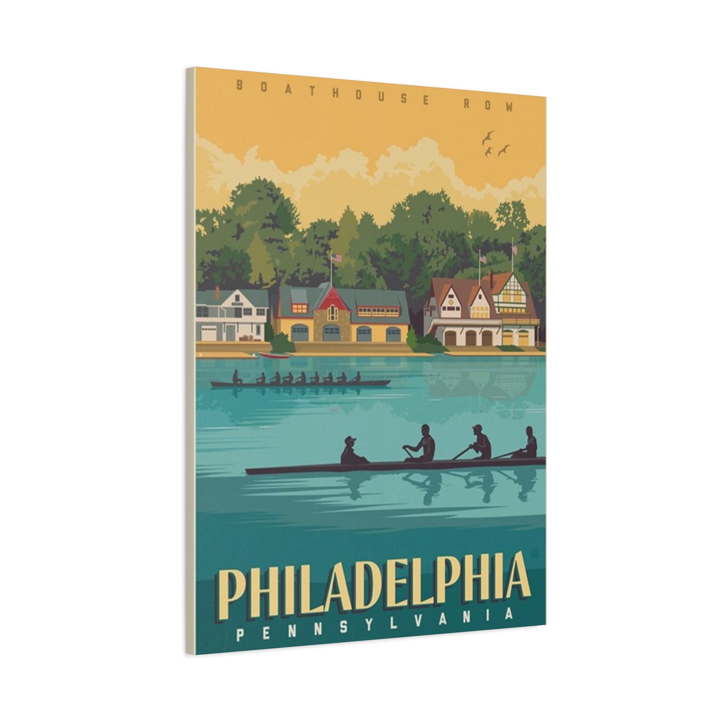 Boathouse Row Wall Art & Canvas Prints