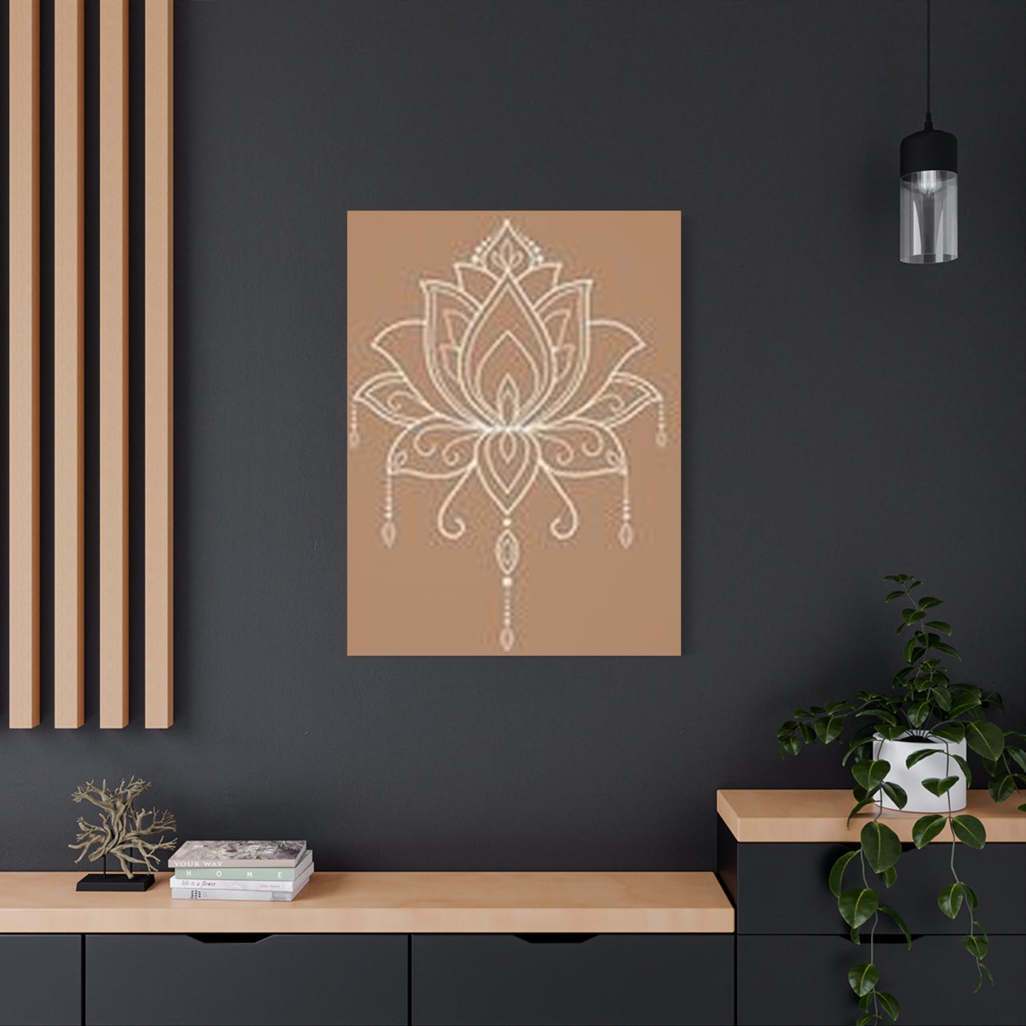 Mandala Buddha Lotus Poster Wall Art & Canvas Prints