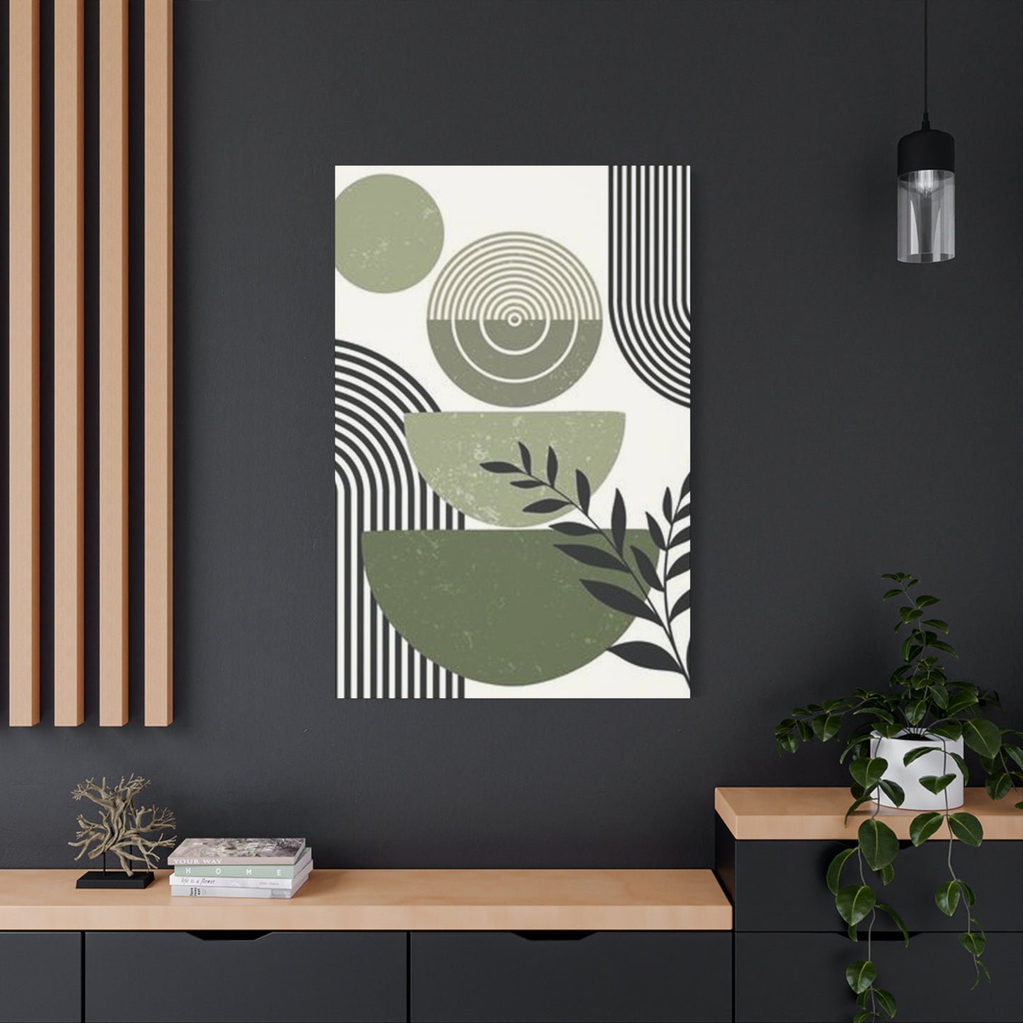 Abstract Shapes Painting Wall Art & Canvas Prints