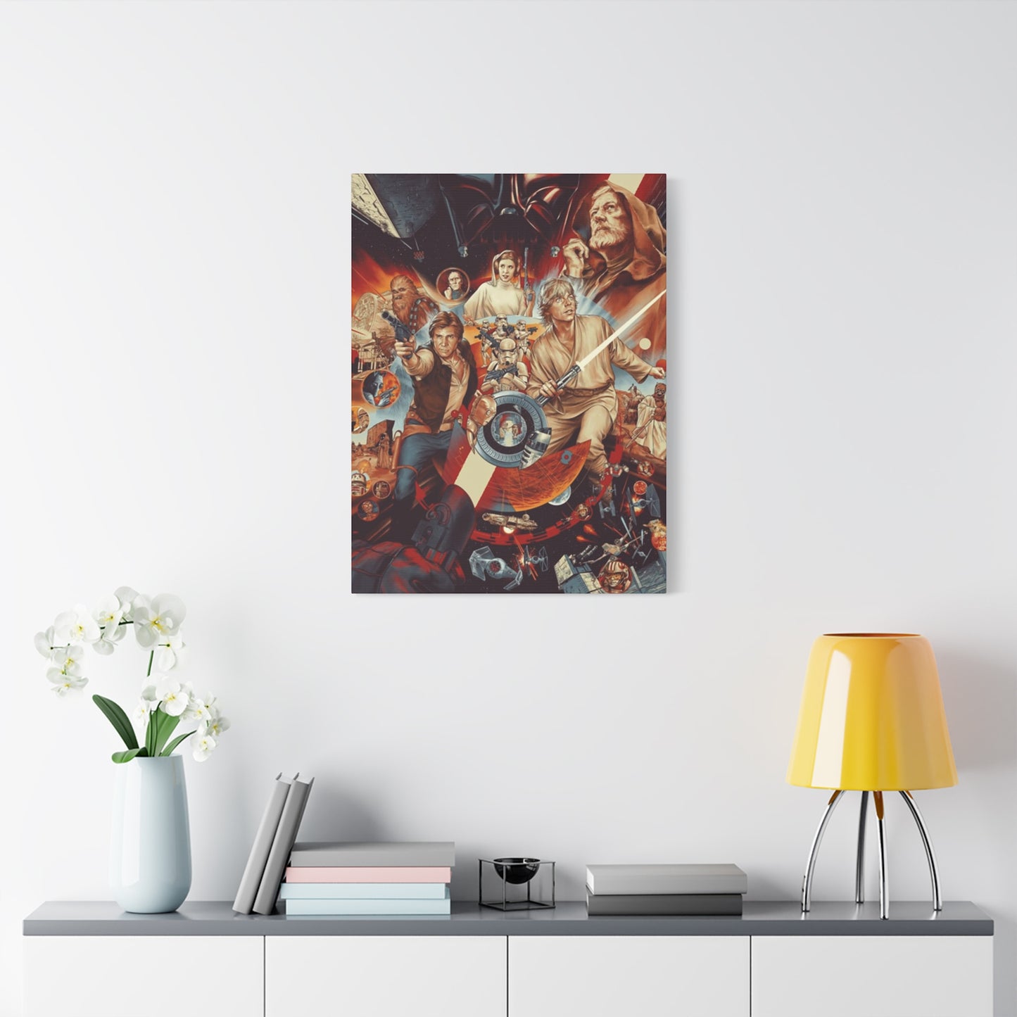 Star Wars Movie Poster Wall Art & Canvas Prints