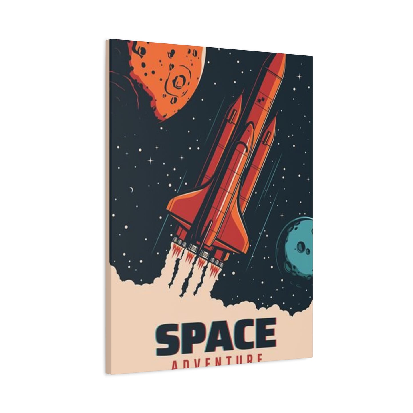 Space Adventure Poster Wall Art & Canvas Prints