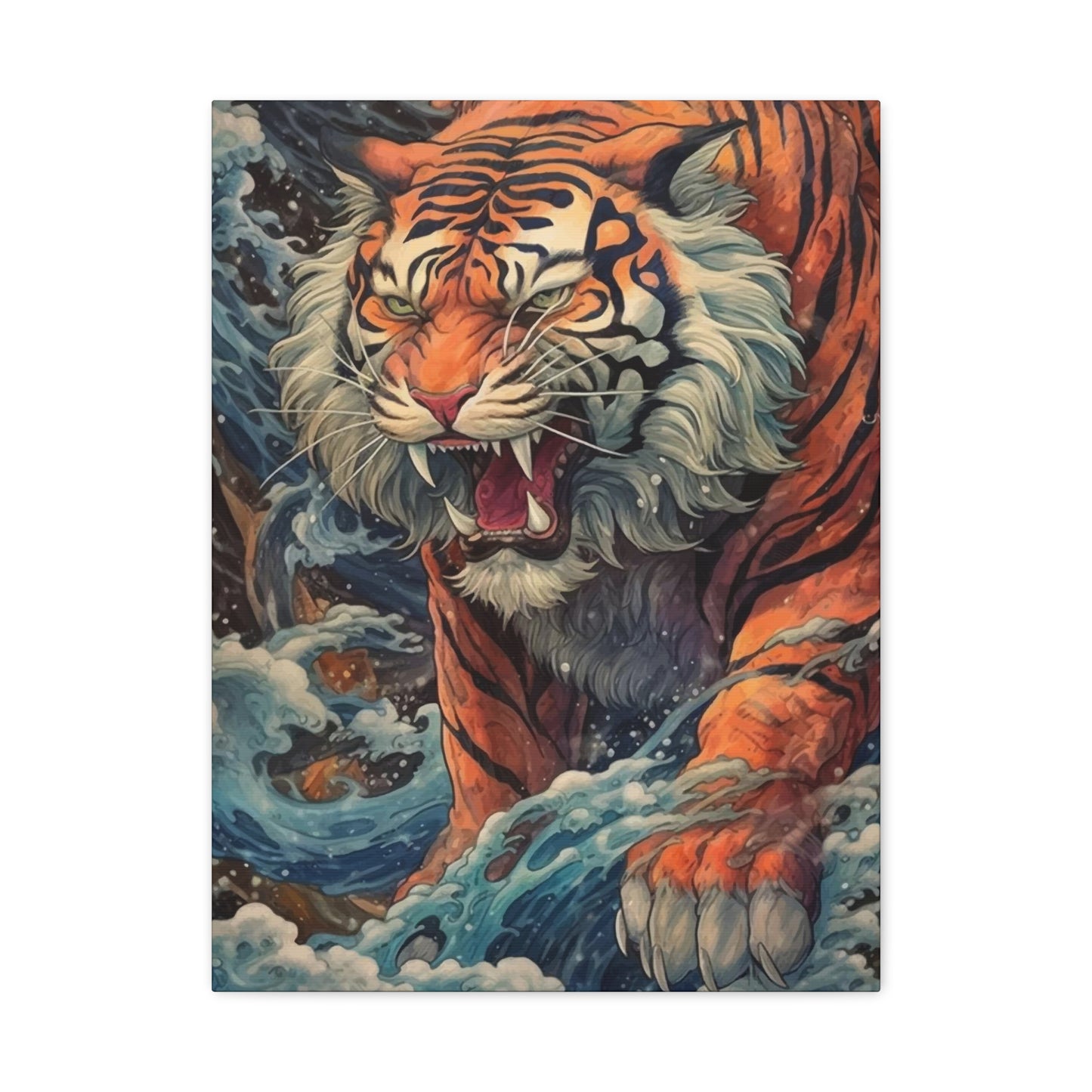 Roaring Tiger Wall Art & Canvas Prints