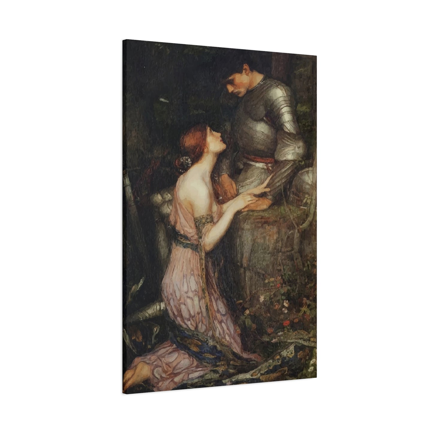 Girl With Warrior Wall Art & Canvas Prints