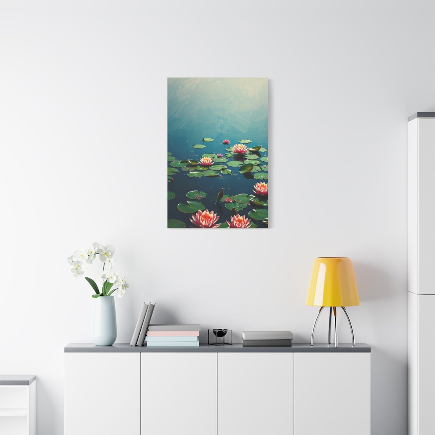 Claude Monet Water Lilies Art Canvas Art 1 Wall Art & Canvas Print