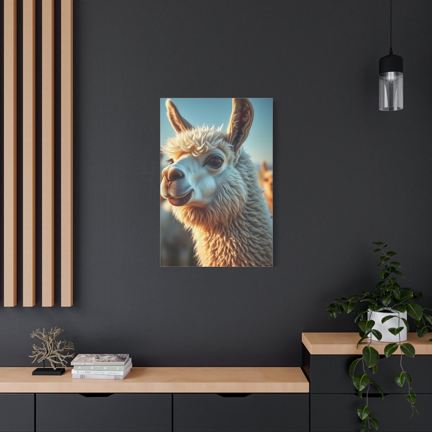 Llama & Alpaca Art Supreme Canvas Wall Art & Canvas Print