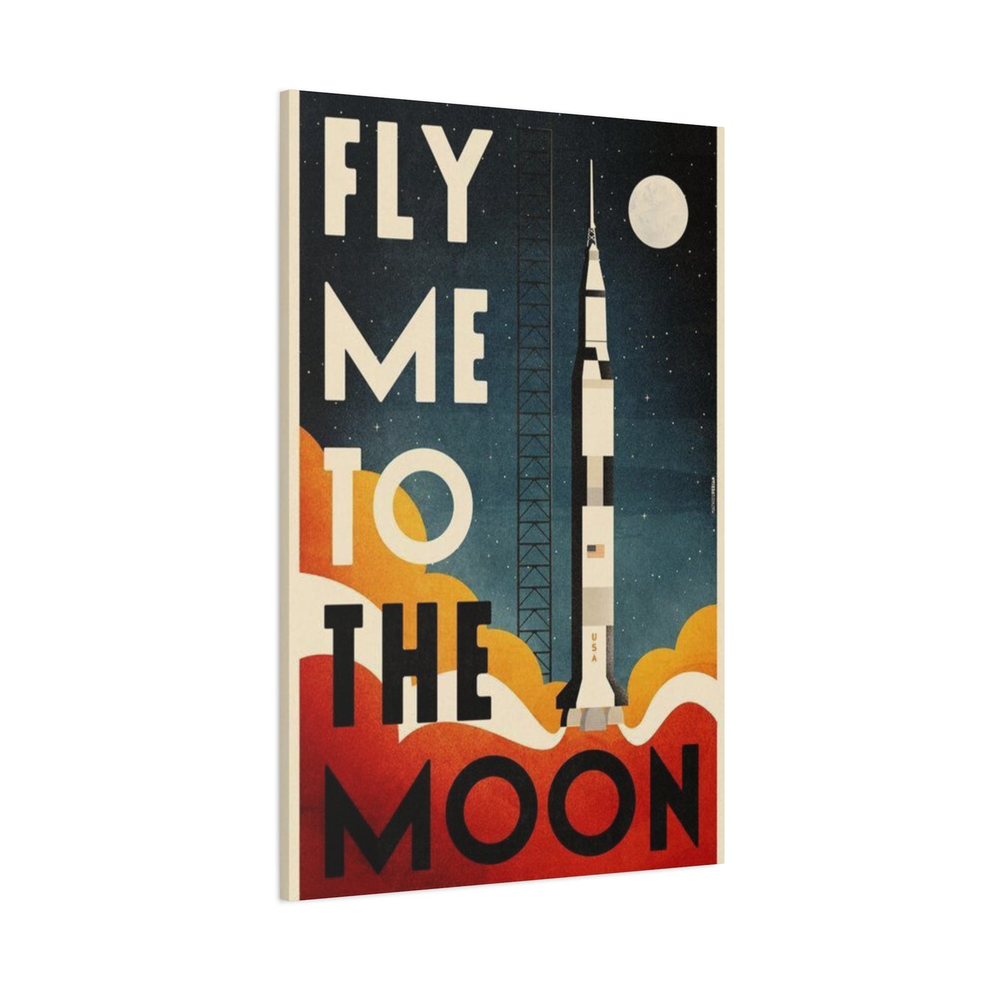 Fly Me To The Moon Wall Art & Canvas Prints