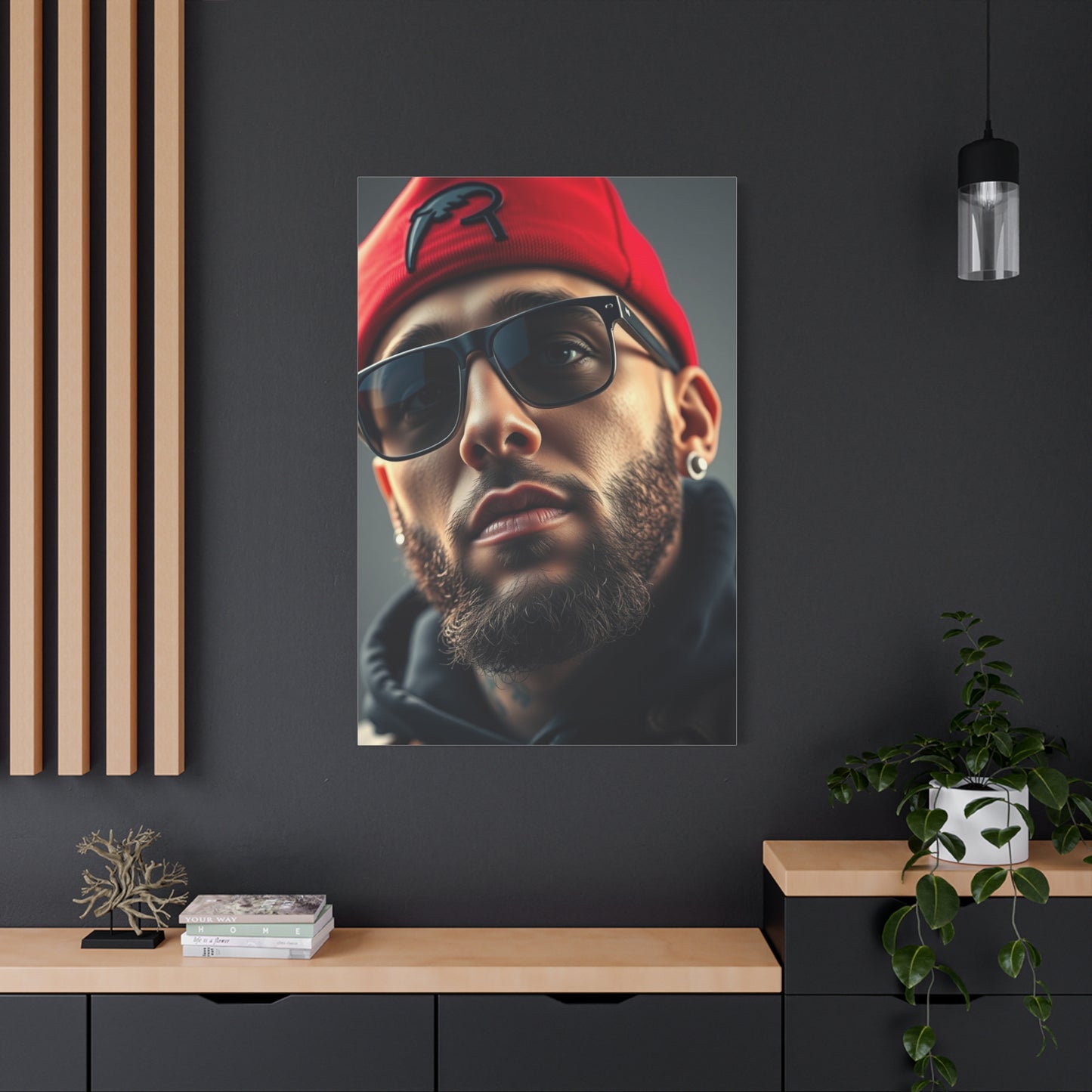 Majestic Soul Portrait Wall Art & Canvas Print