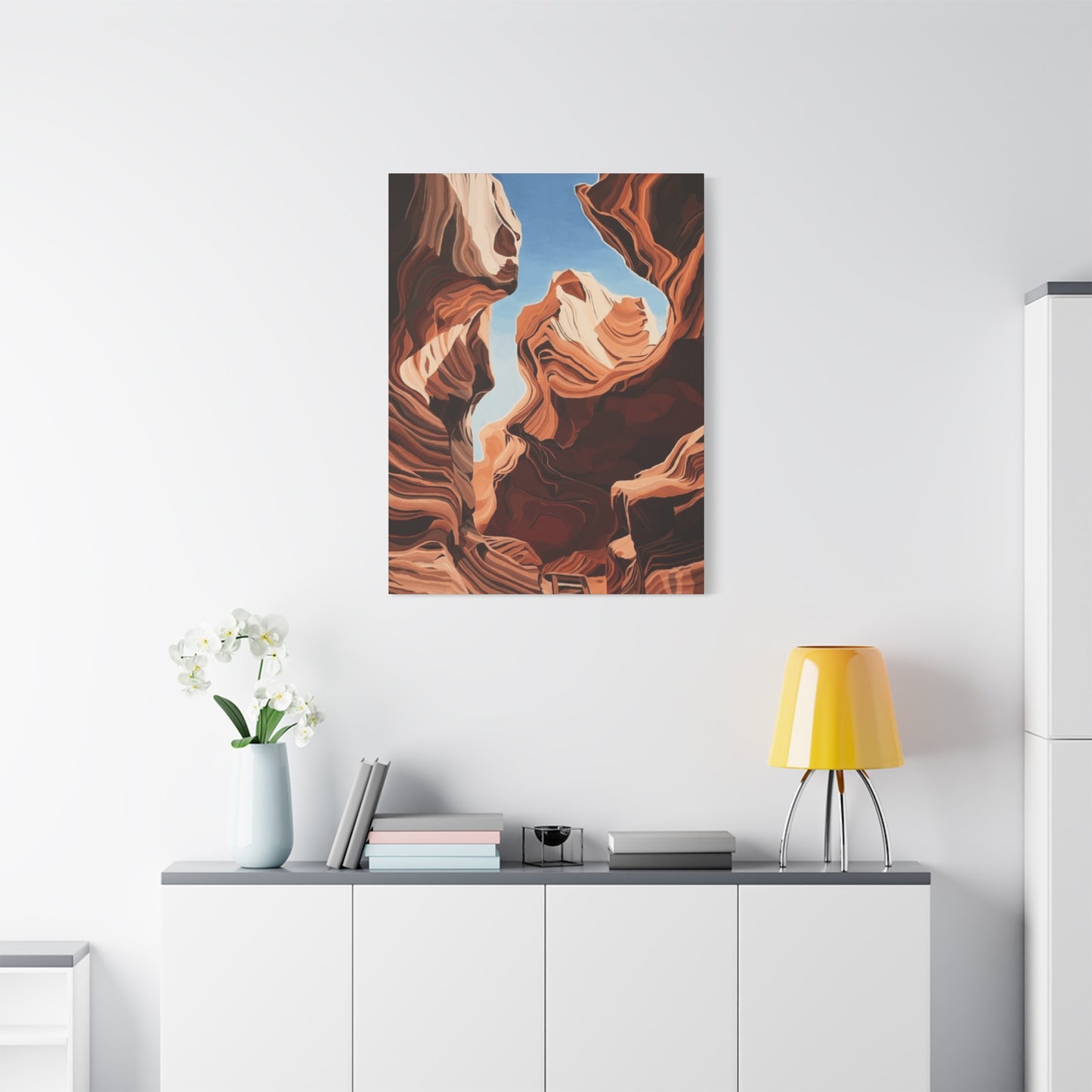 Arizona Canyon Painting Wall Art & Canvas Prints