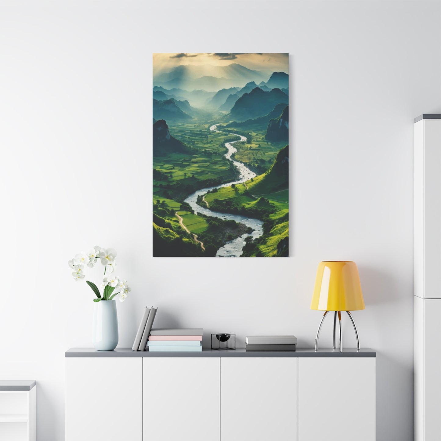 Sunshine in Mountains Wall Art & Canvas Prints