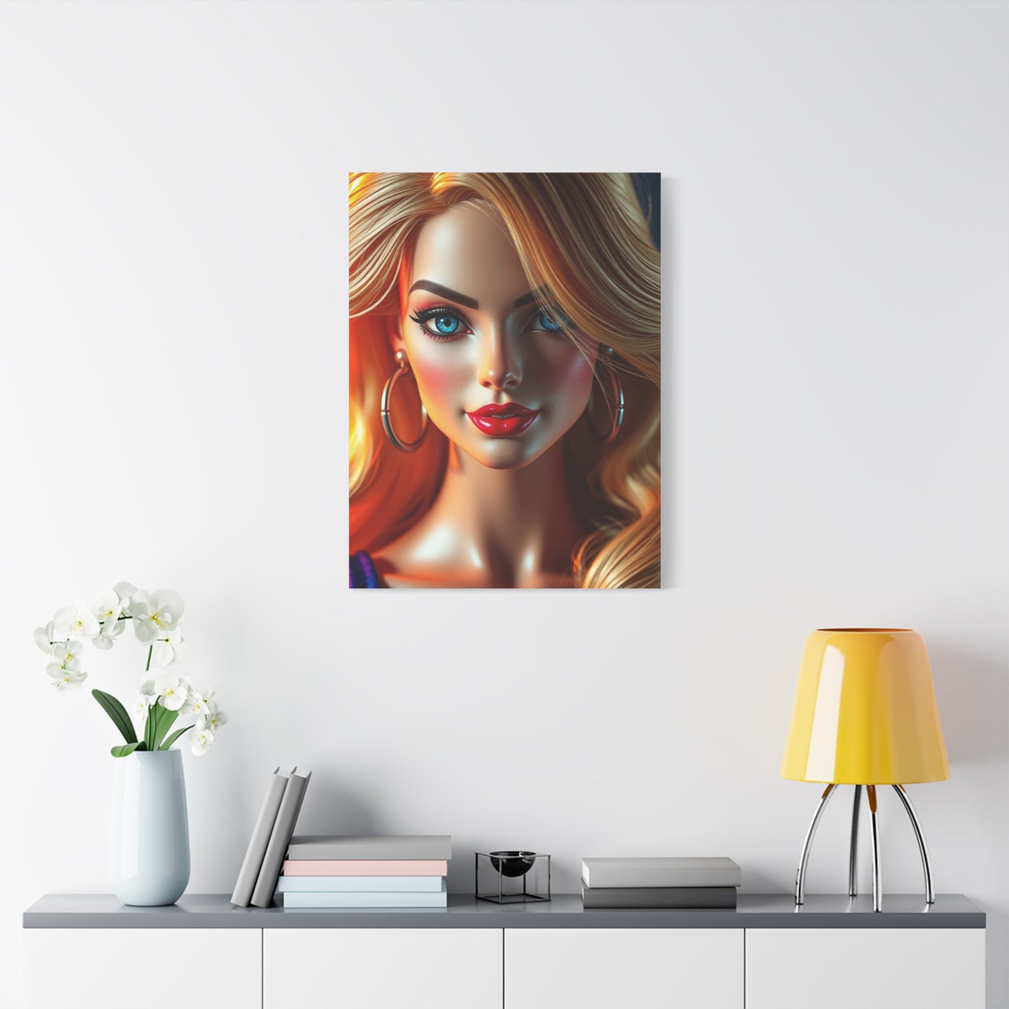 Barbiecore Art Canvas Art 1 Wall Art & Canvas Print