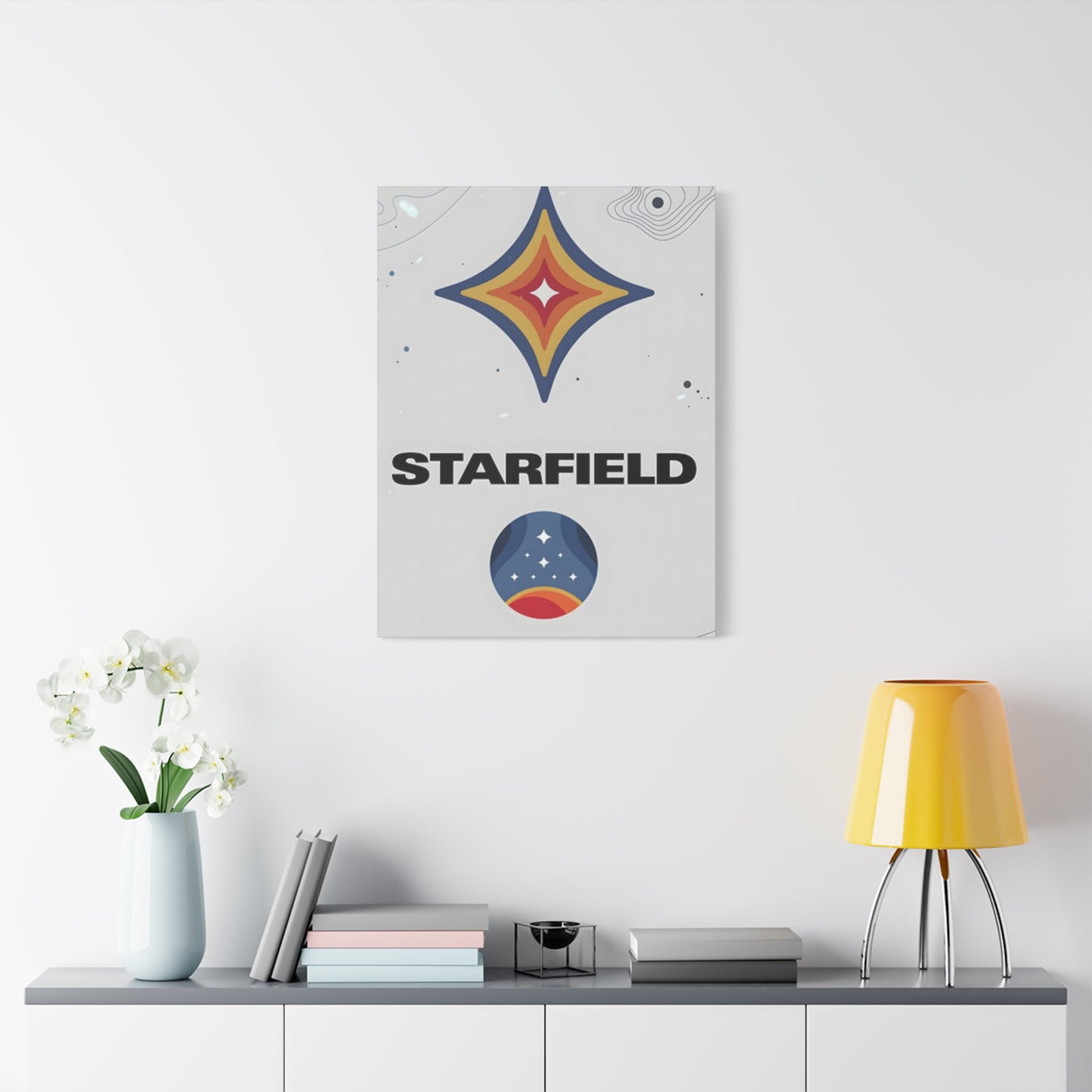 Starfield Poster Wall Art & Canvas Prints