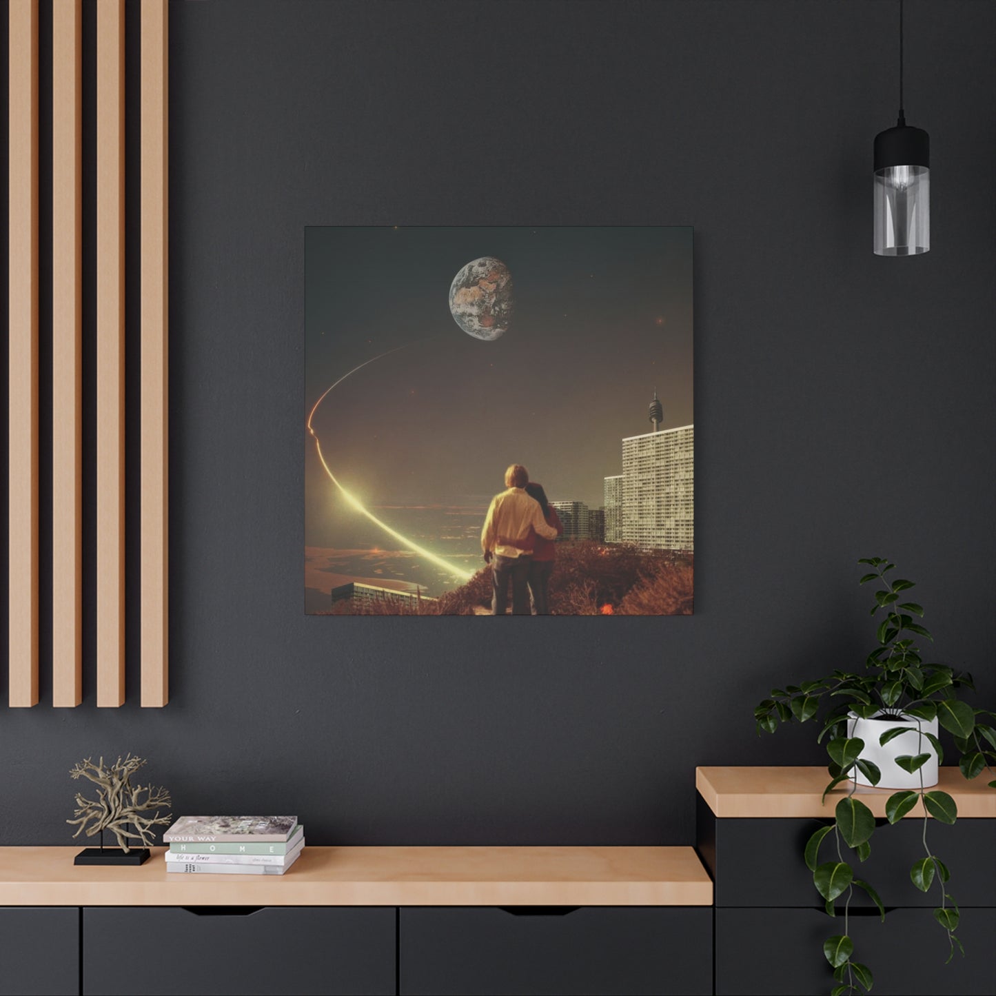 Frank Moth We Used To Live There Too Wall Art & Canvas Prints