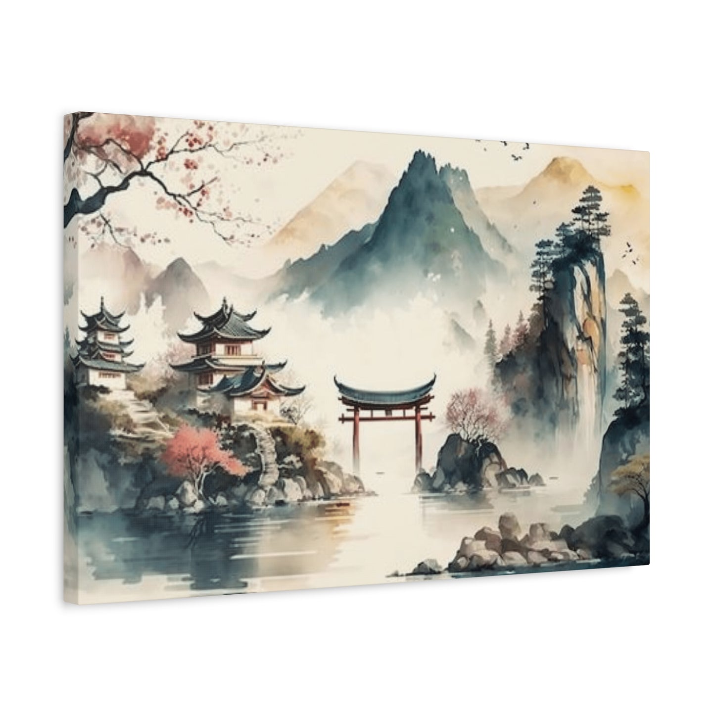 Zen Garden Gateway Wall Art & Canvas Prints