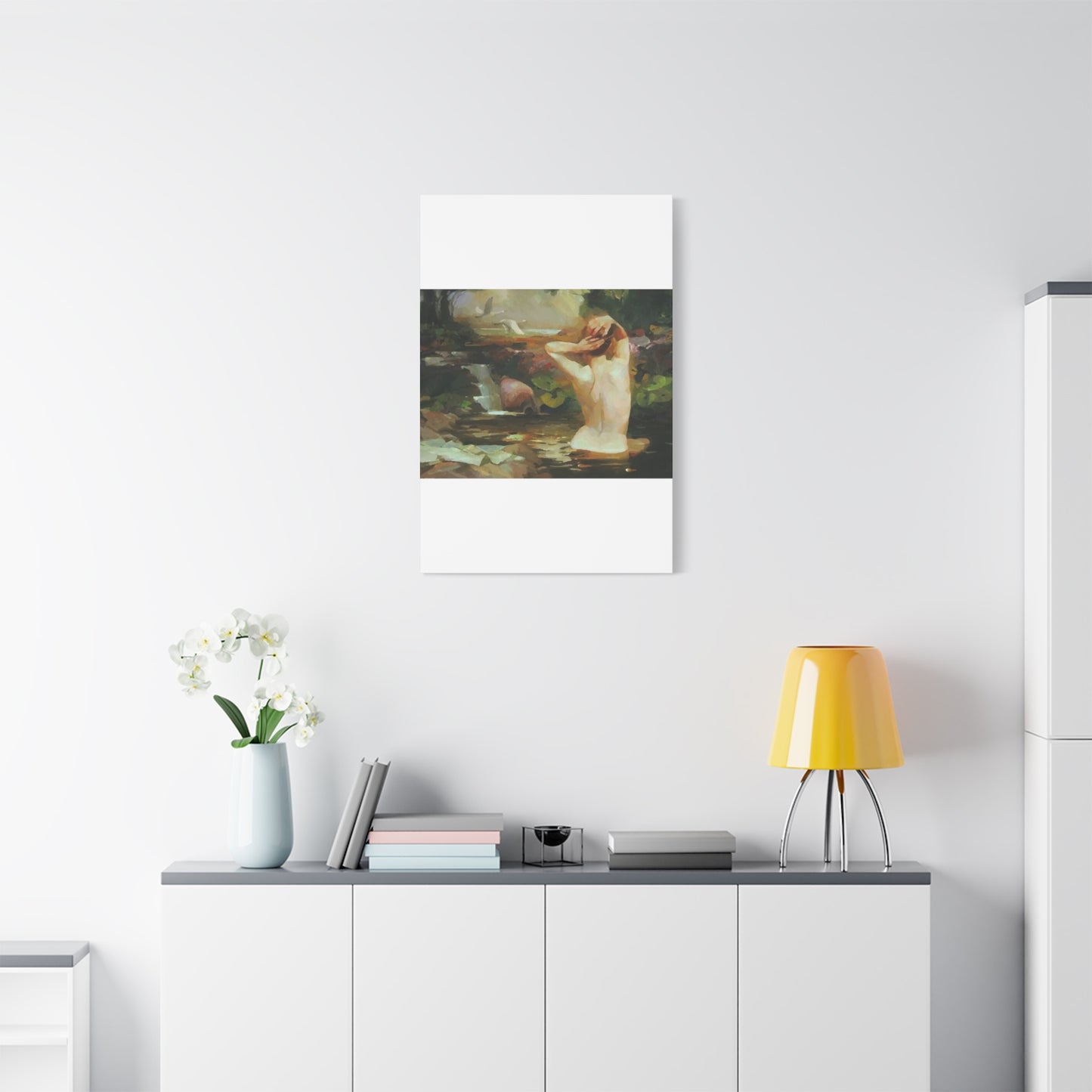 Girl In River Wall Art & Canvas Prints