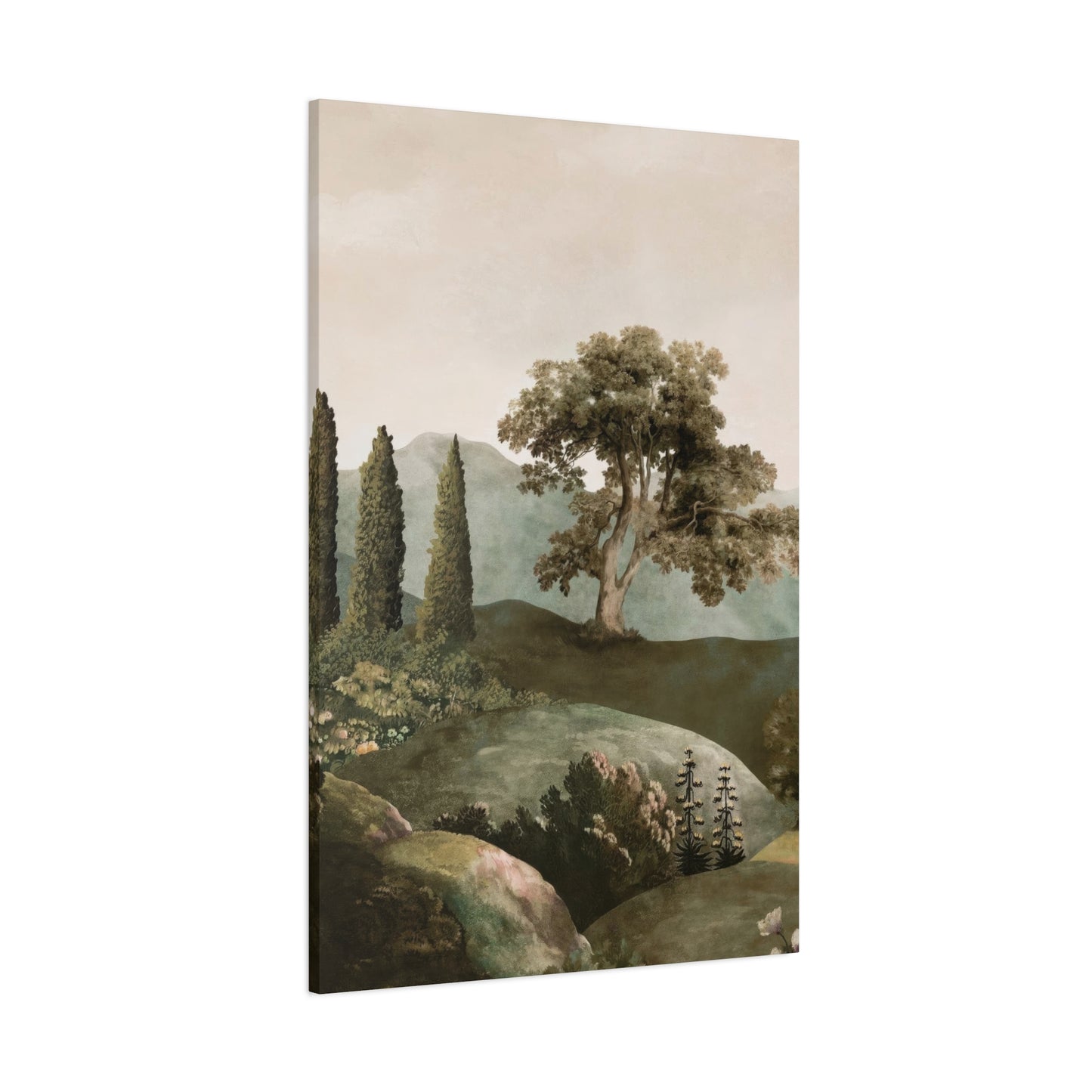Green Scenery Colorful Wall Art & Canvas Prints